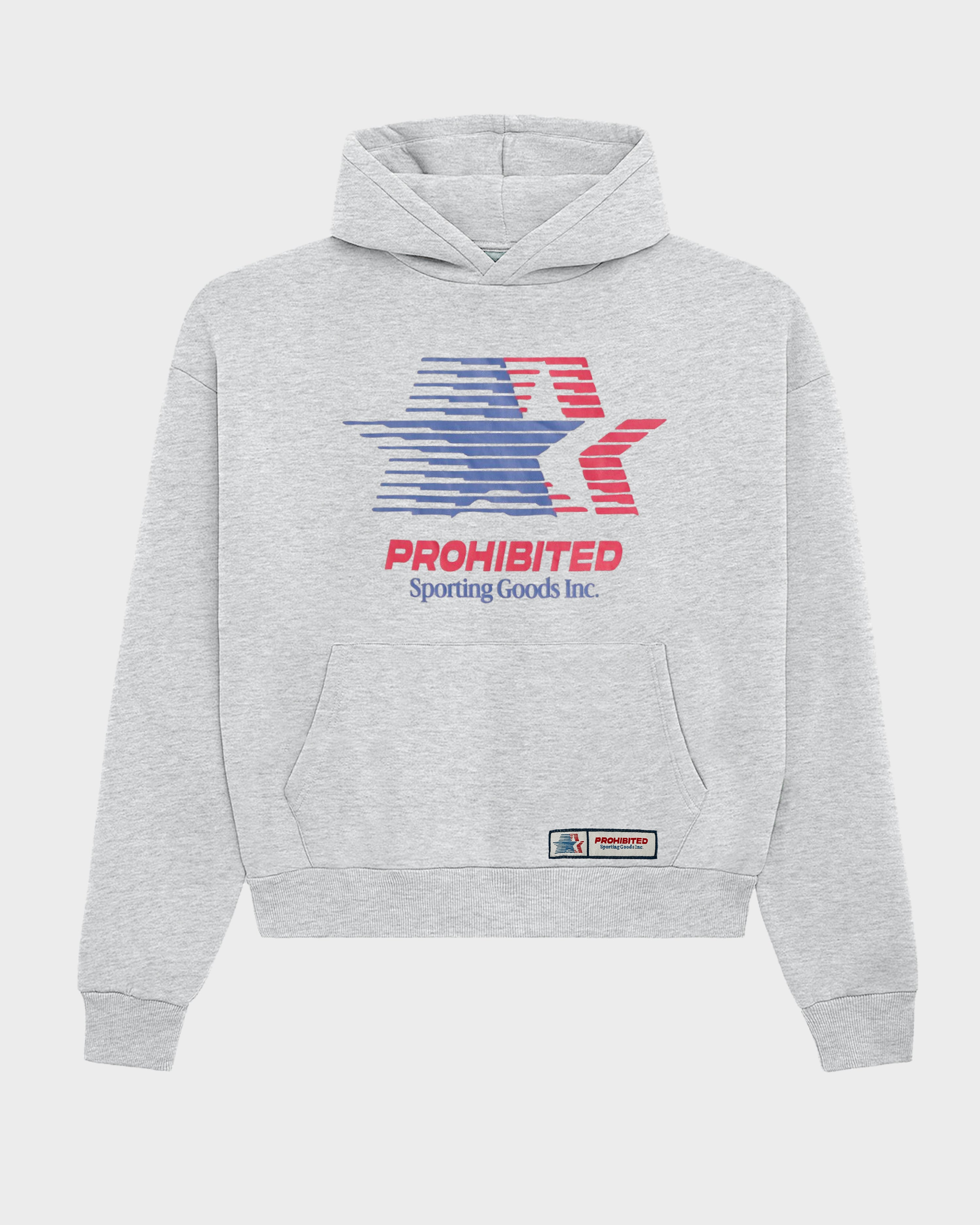 Sporting Goods Hoodie Grey Melange