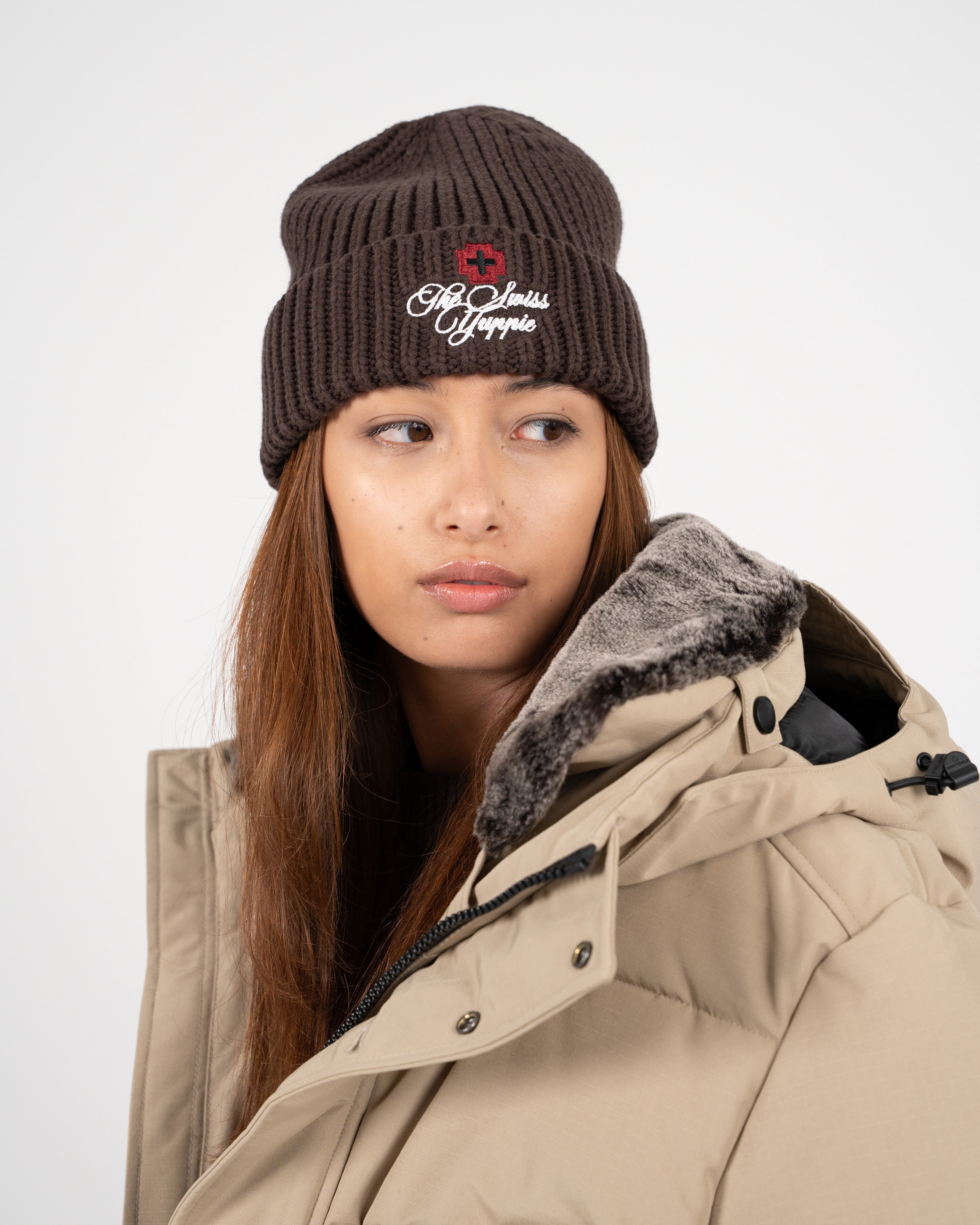 The Swiss Yuppie Winter Jacket Sand