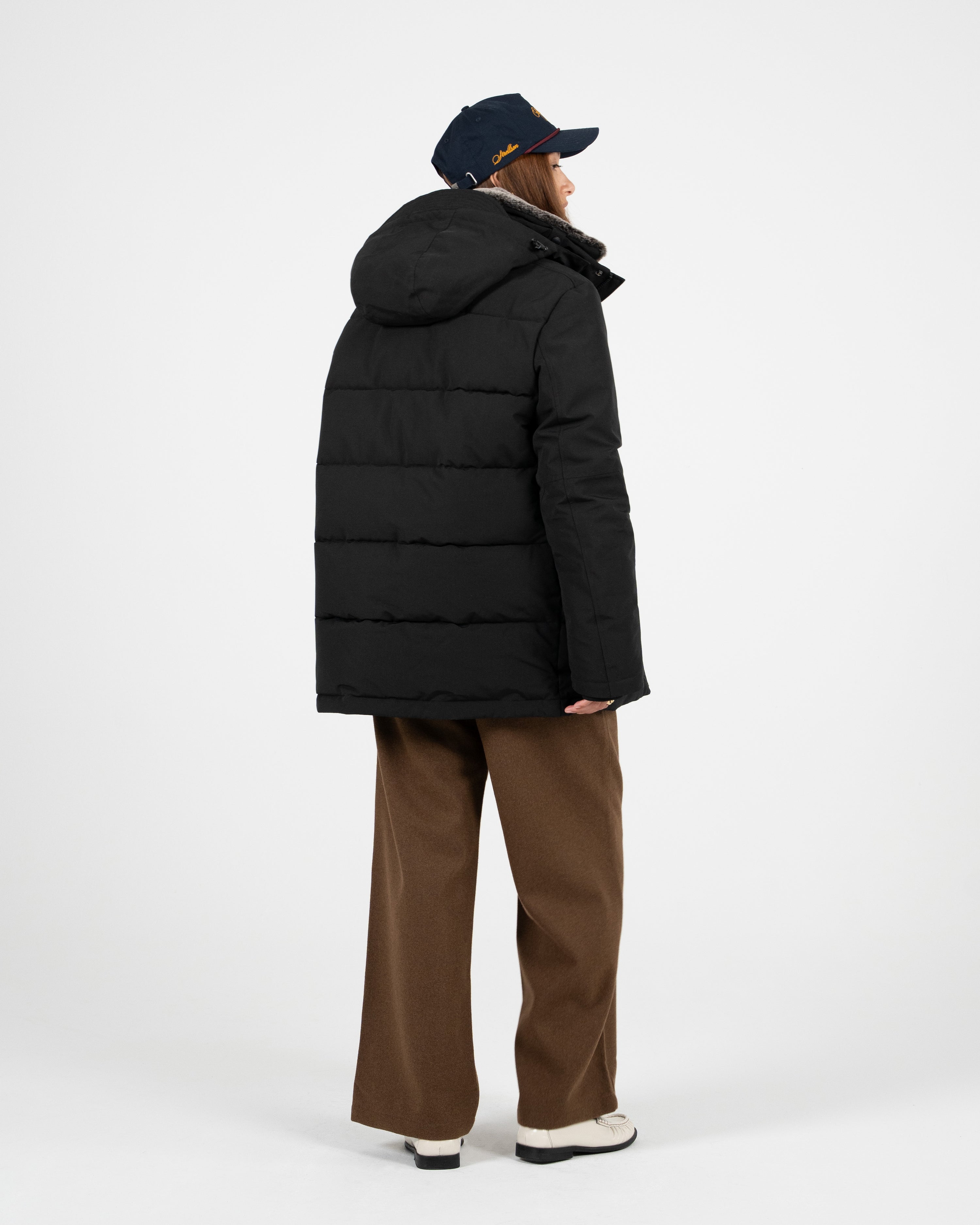 The Swiss Yuppie Winter Jacket Black