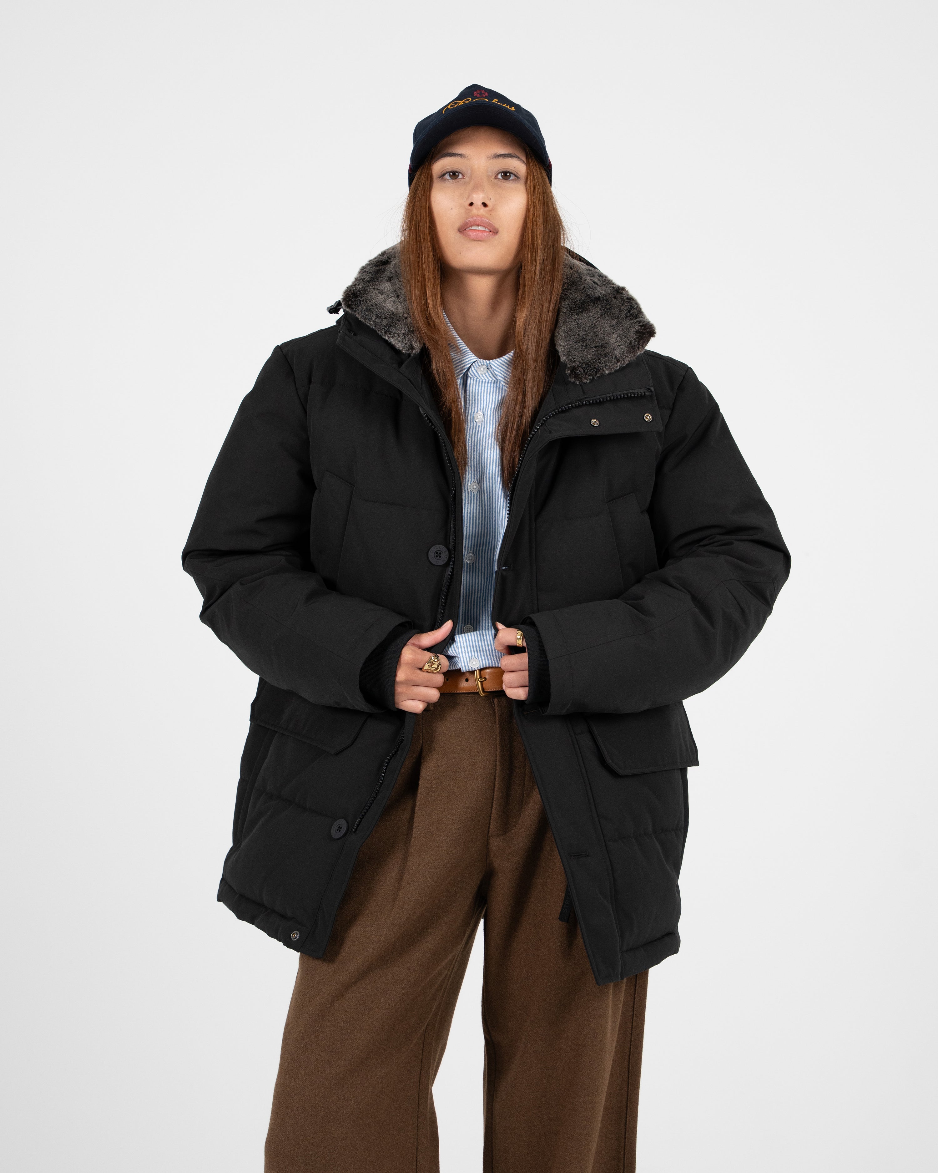 The Swiss Yuppie Winter Jacket Black