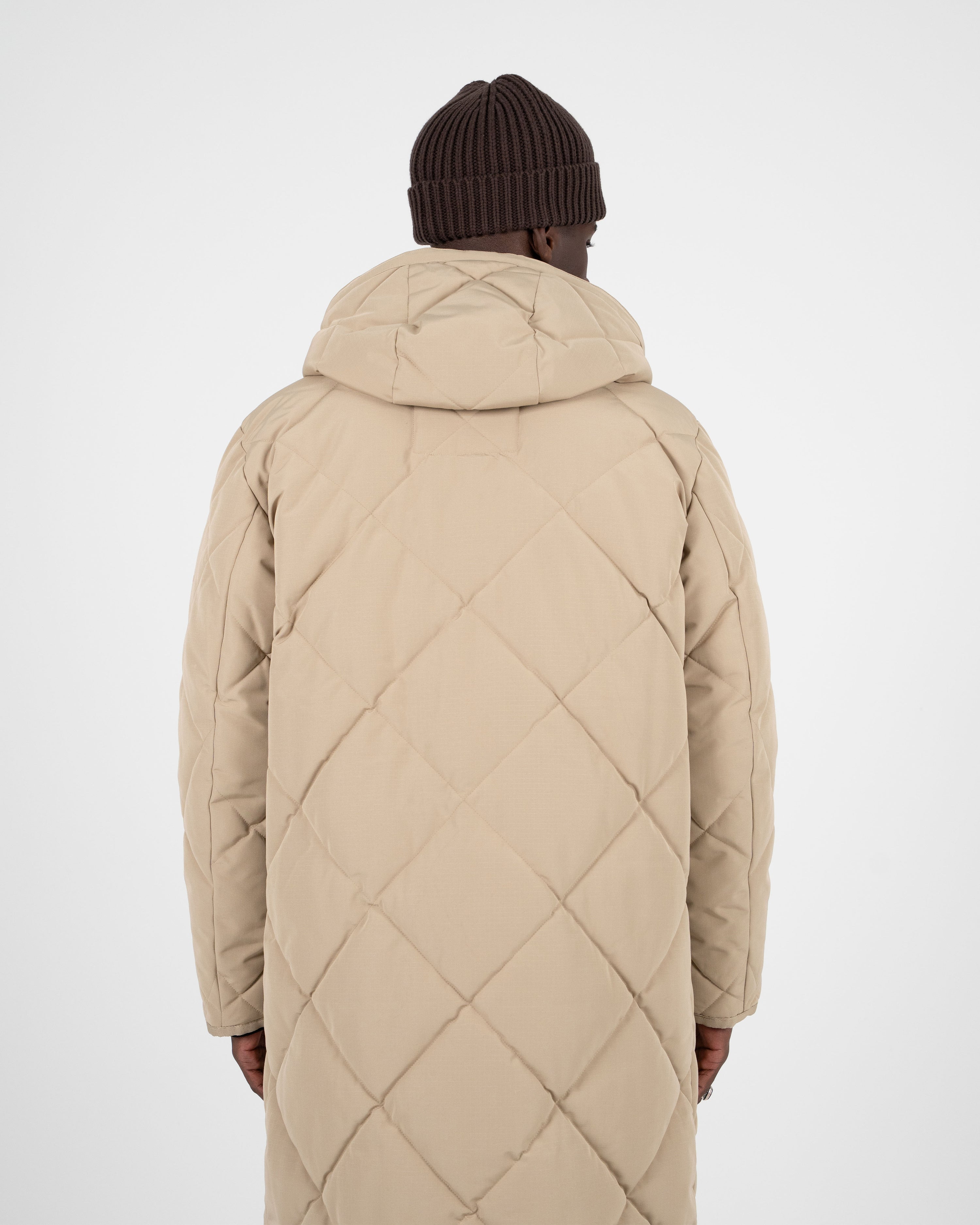 The Swiss Yuppie Winter Parka Sand