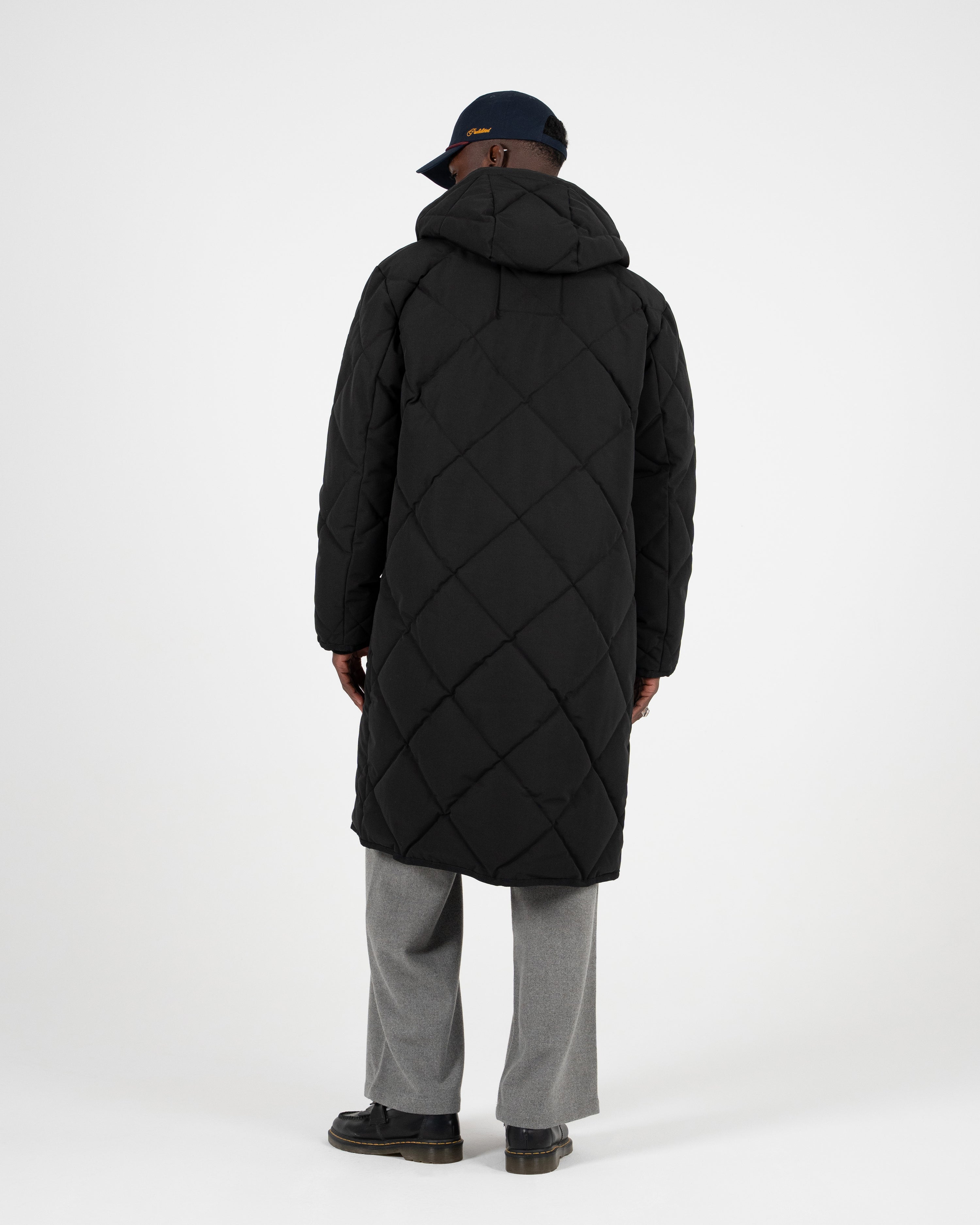 The Swiss Yuppie Winter Parka Black