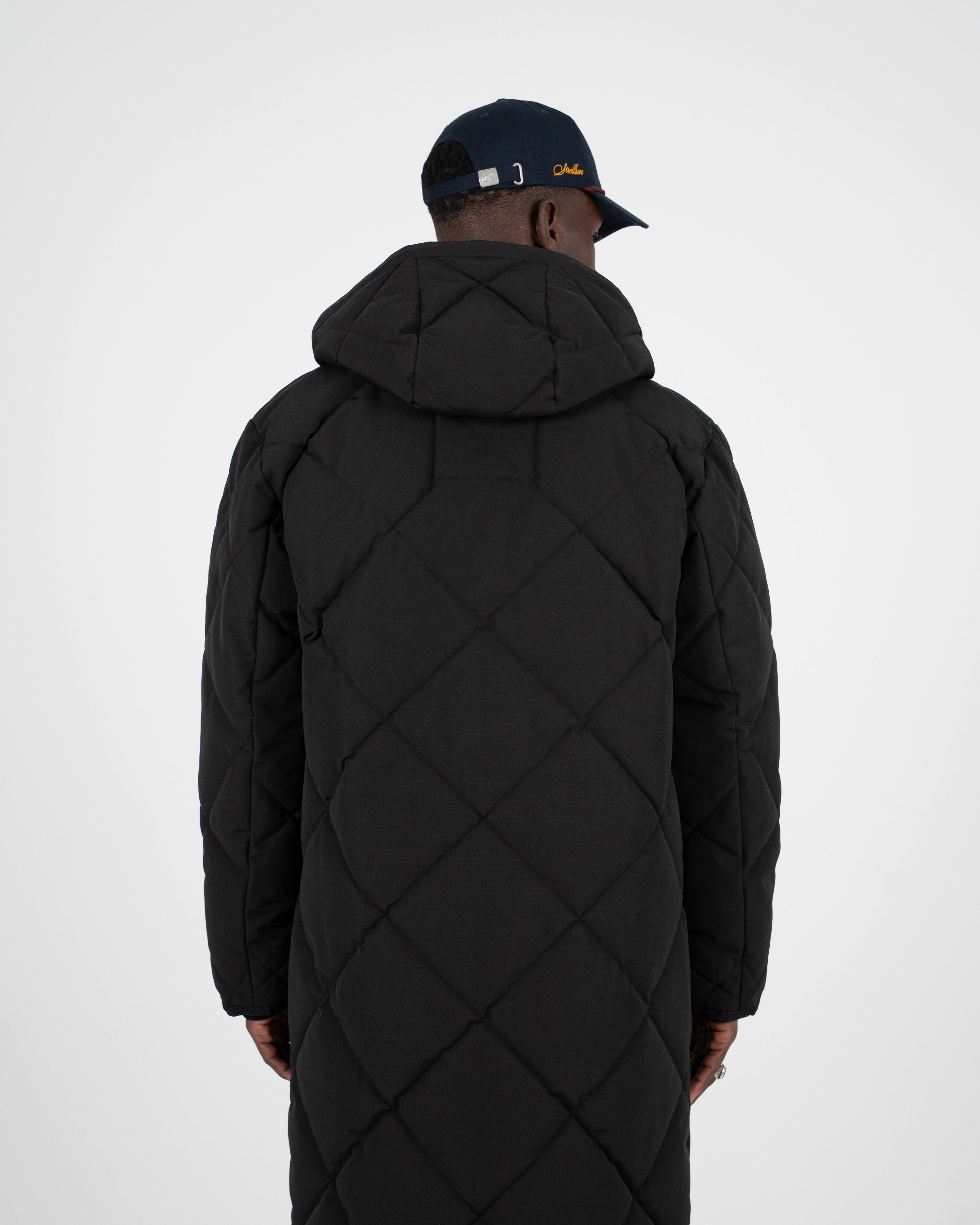 The Swiss Yuppie Winter Parka Black