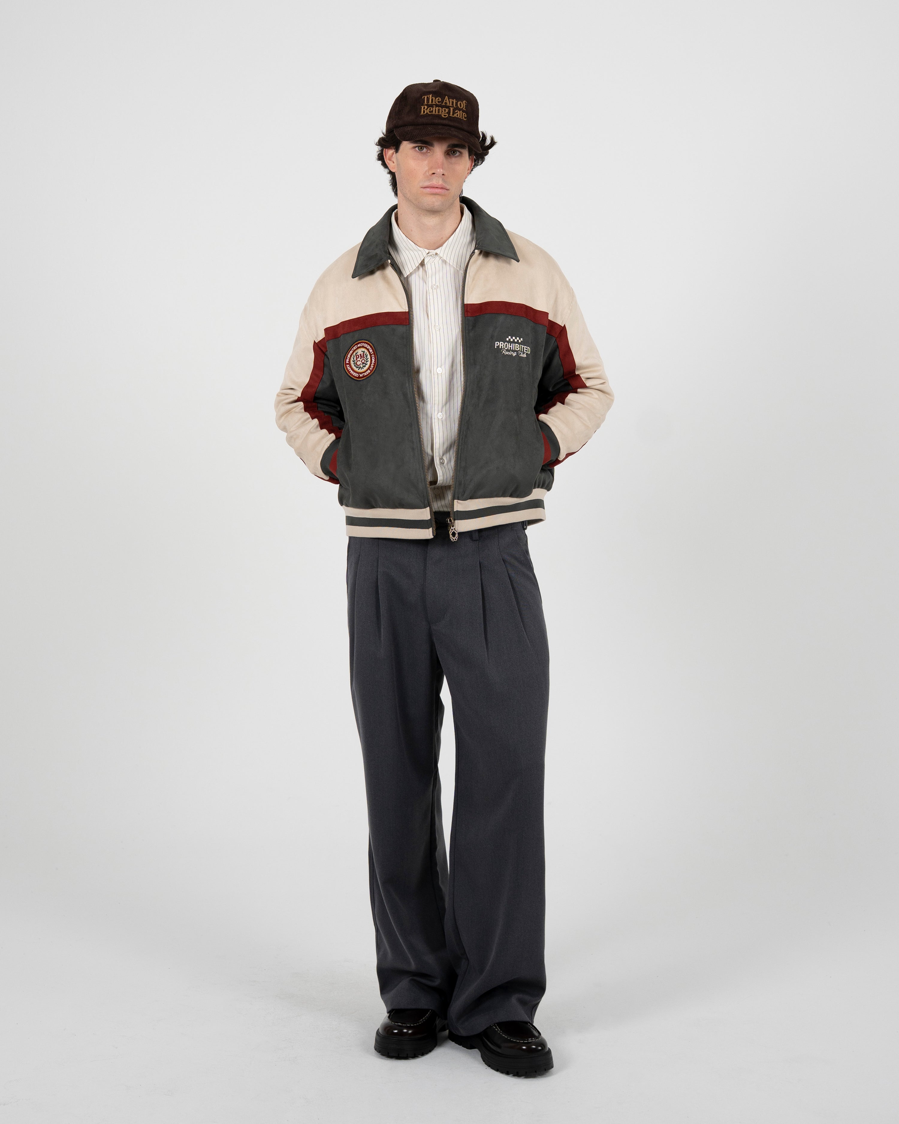 Suede Club Jacket Green