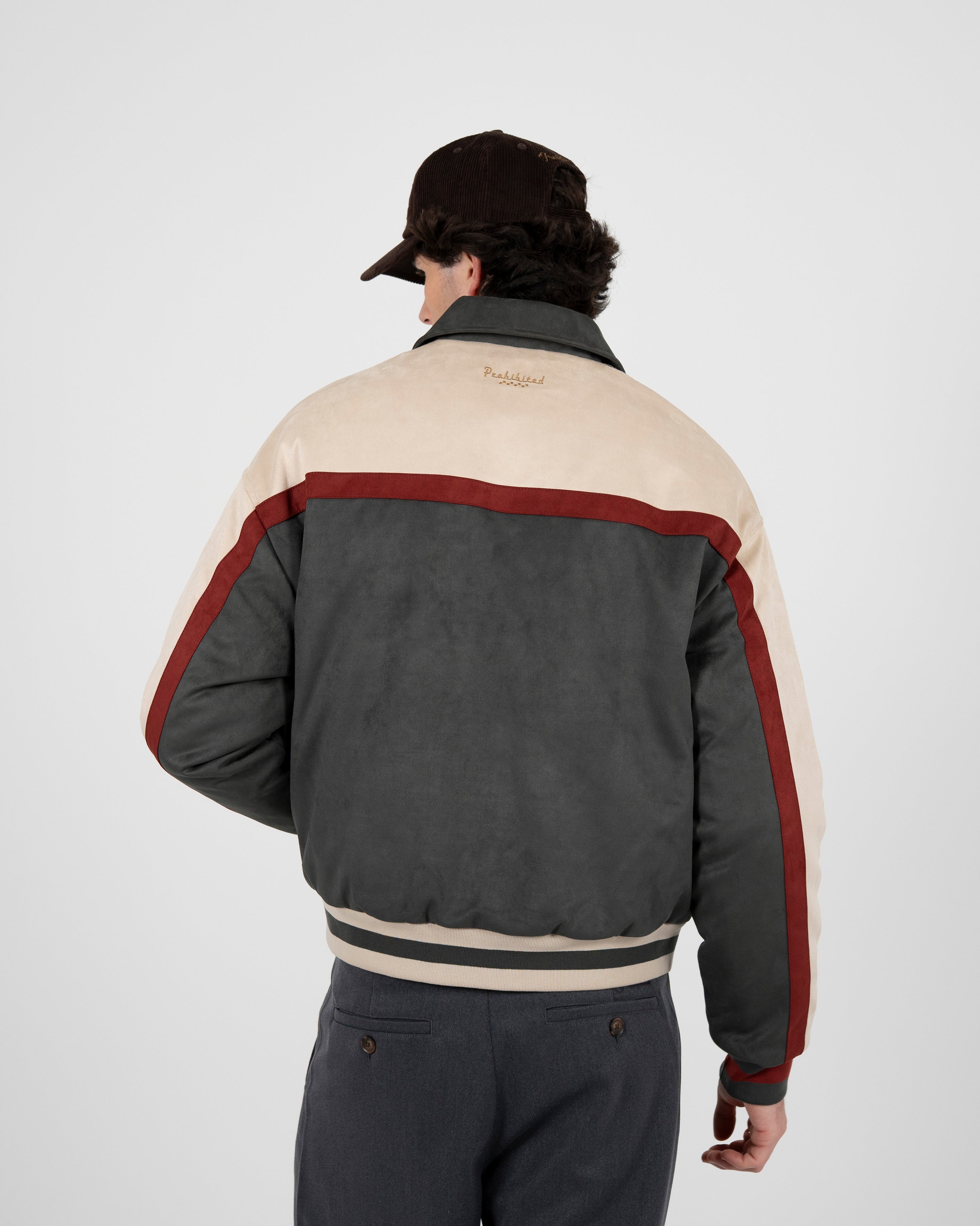 Suede Club Jacket Green