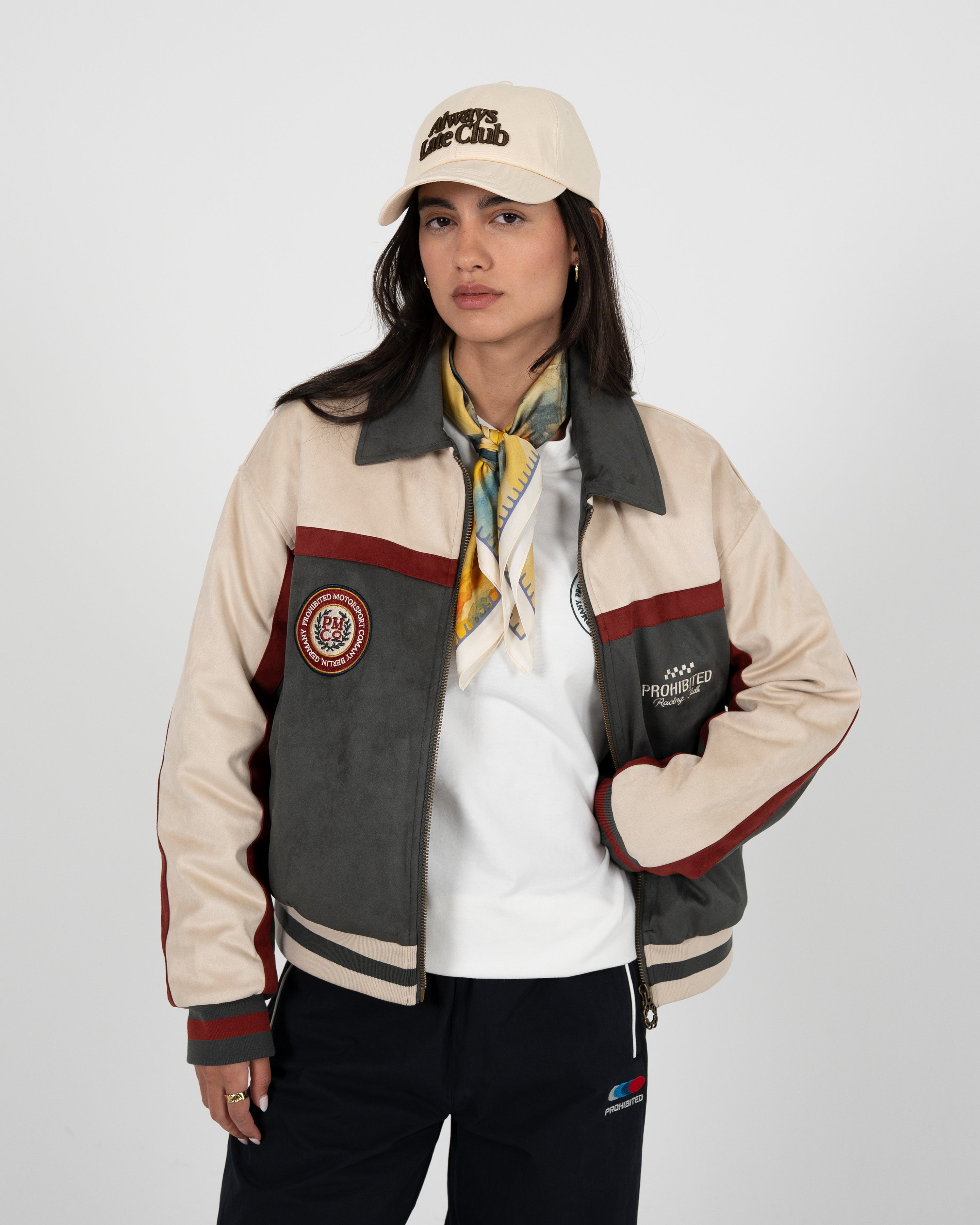 Suede Club Jacket Green