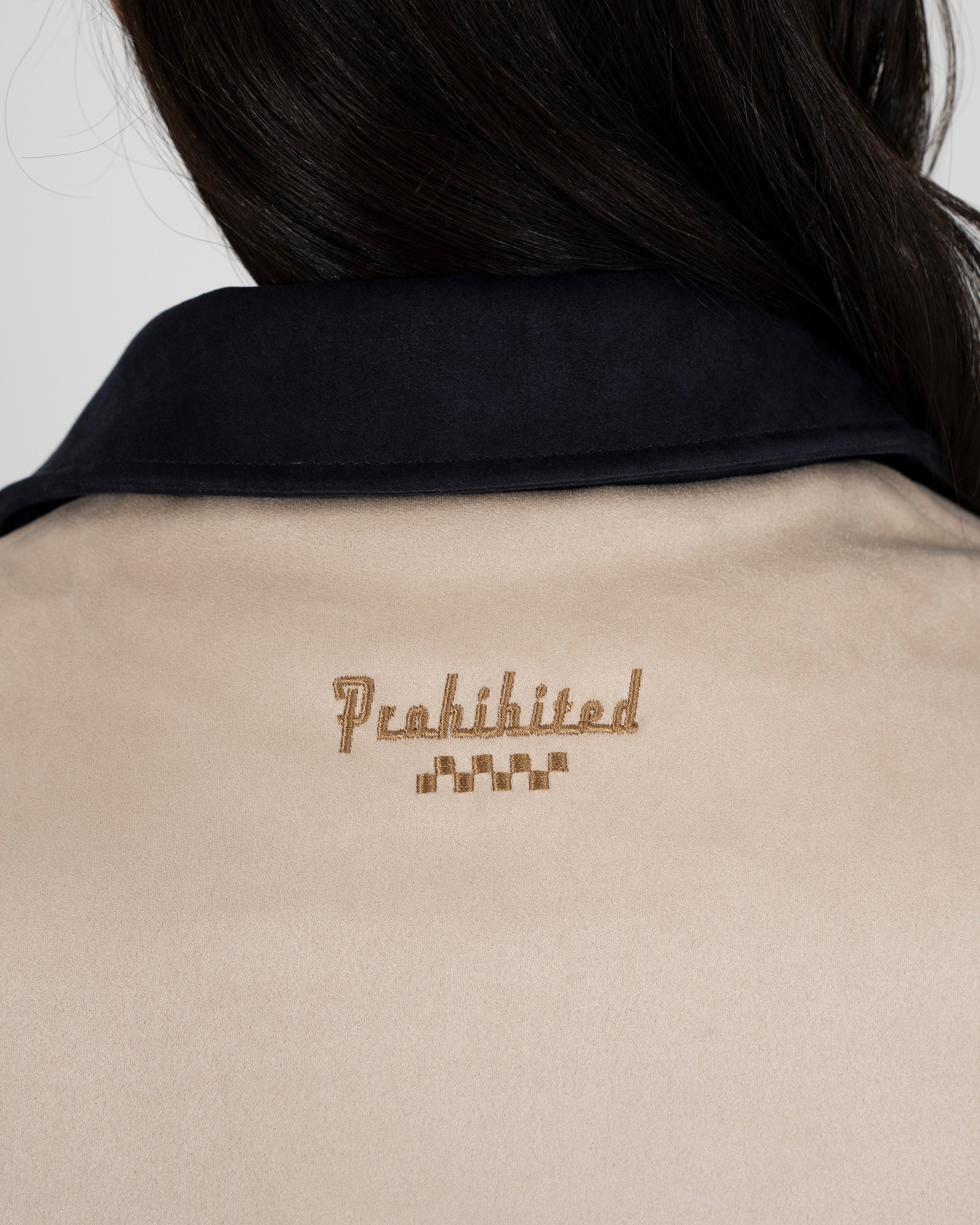 Suede Club Jacket Navy