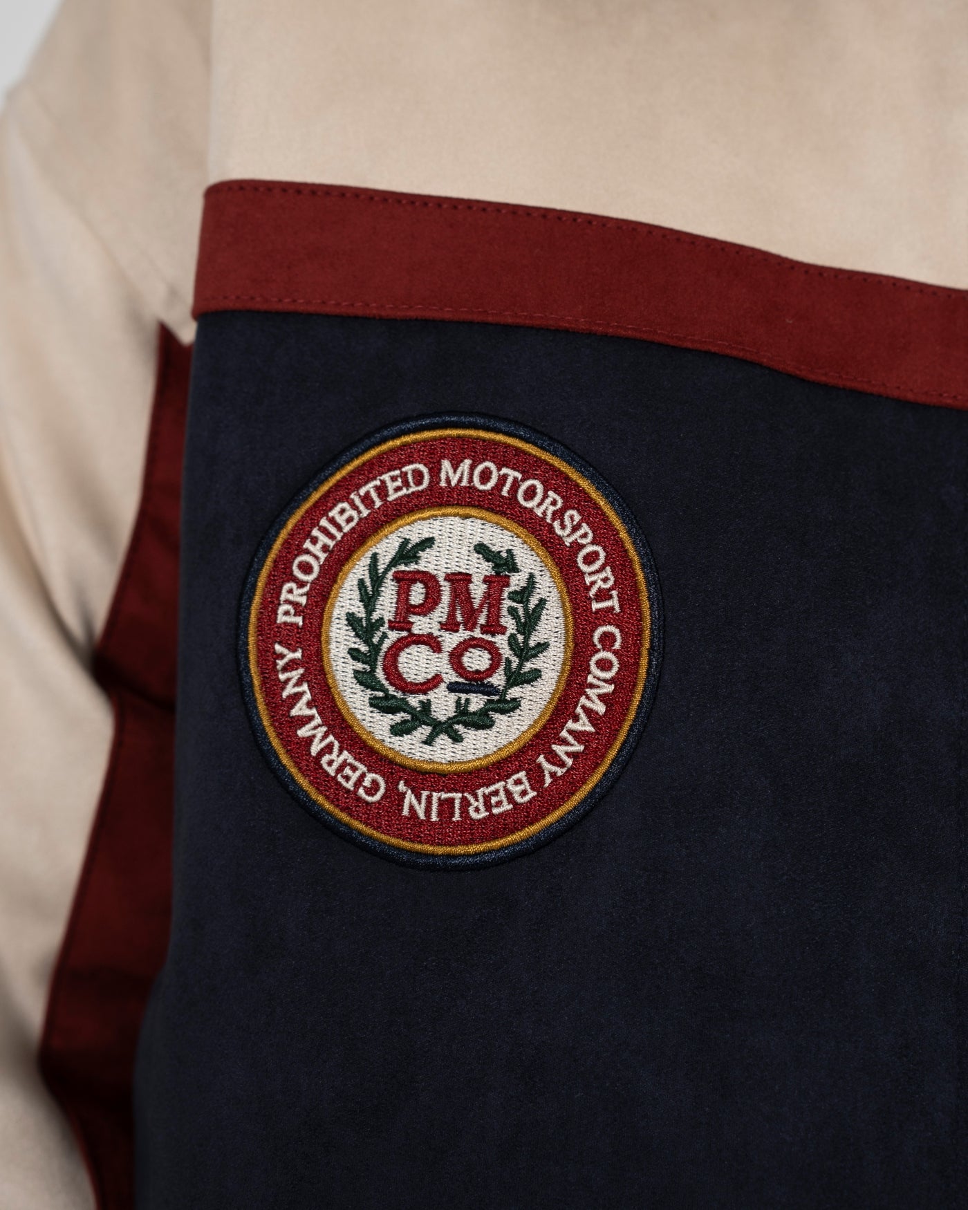 Suede Club Jacket | Navy