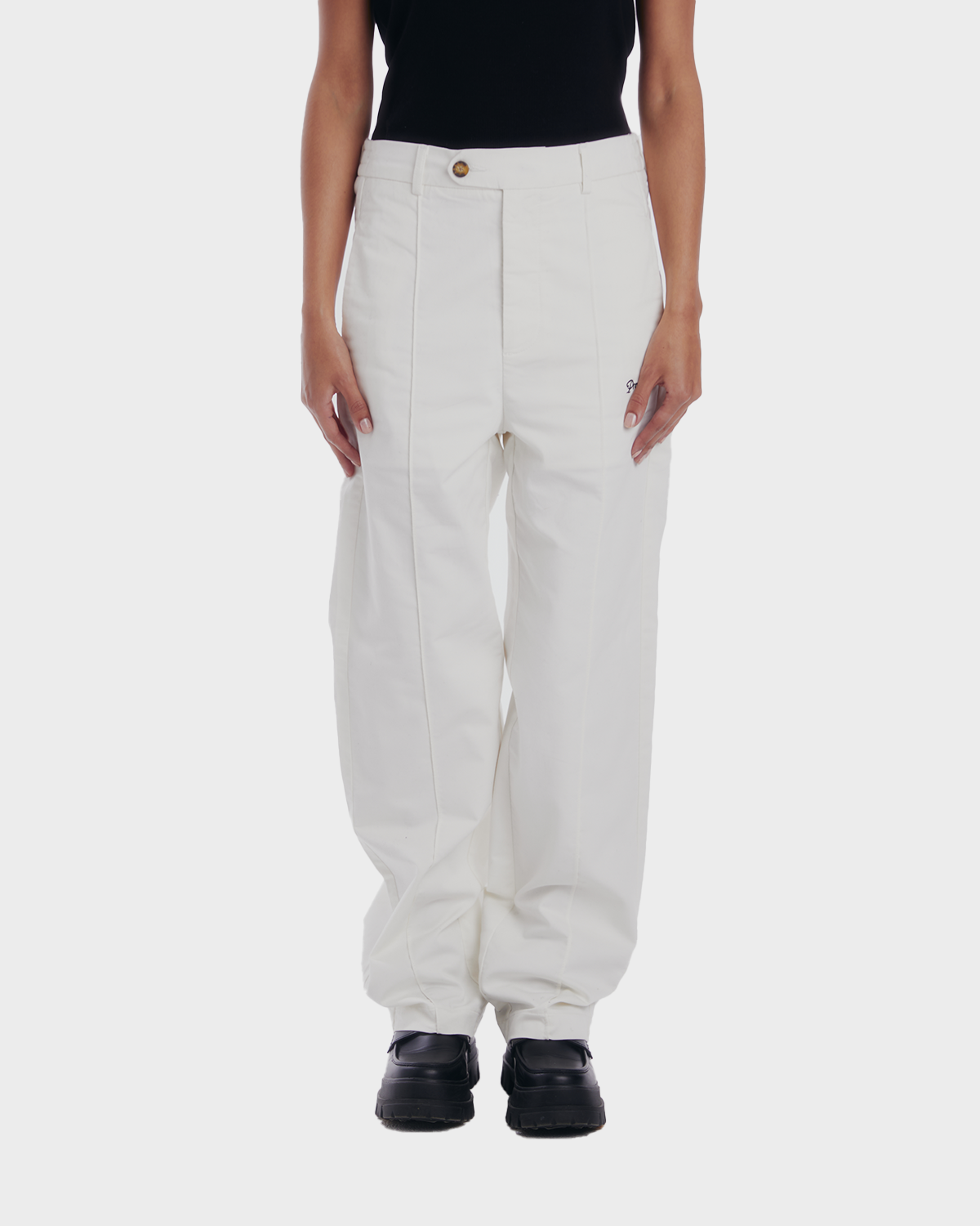 Tailored Pants Ecru