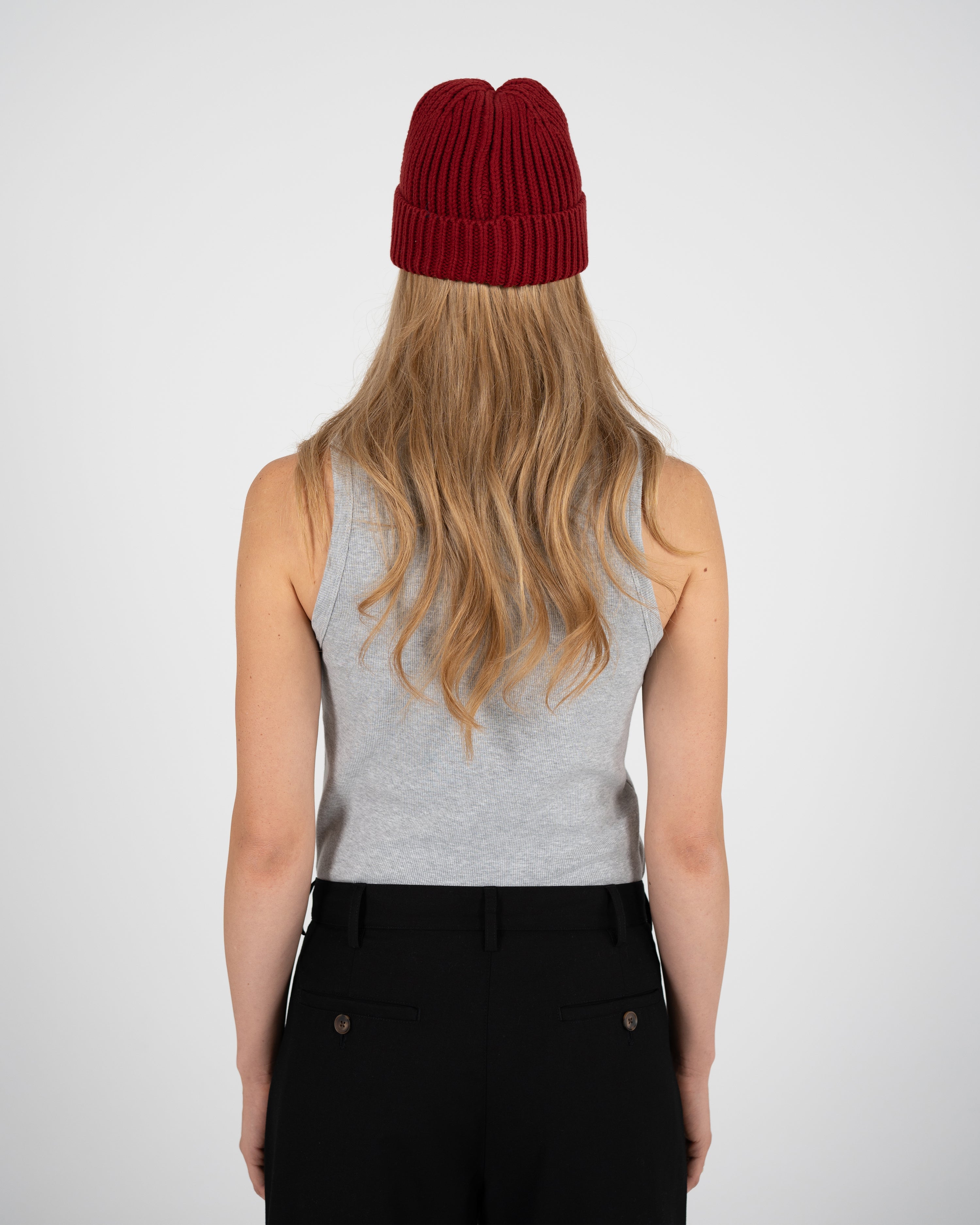 The Embroidery Tank Top Grey Melange