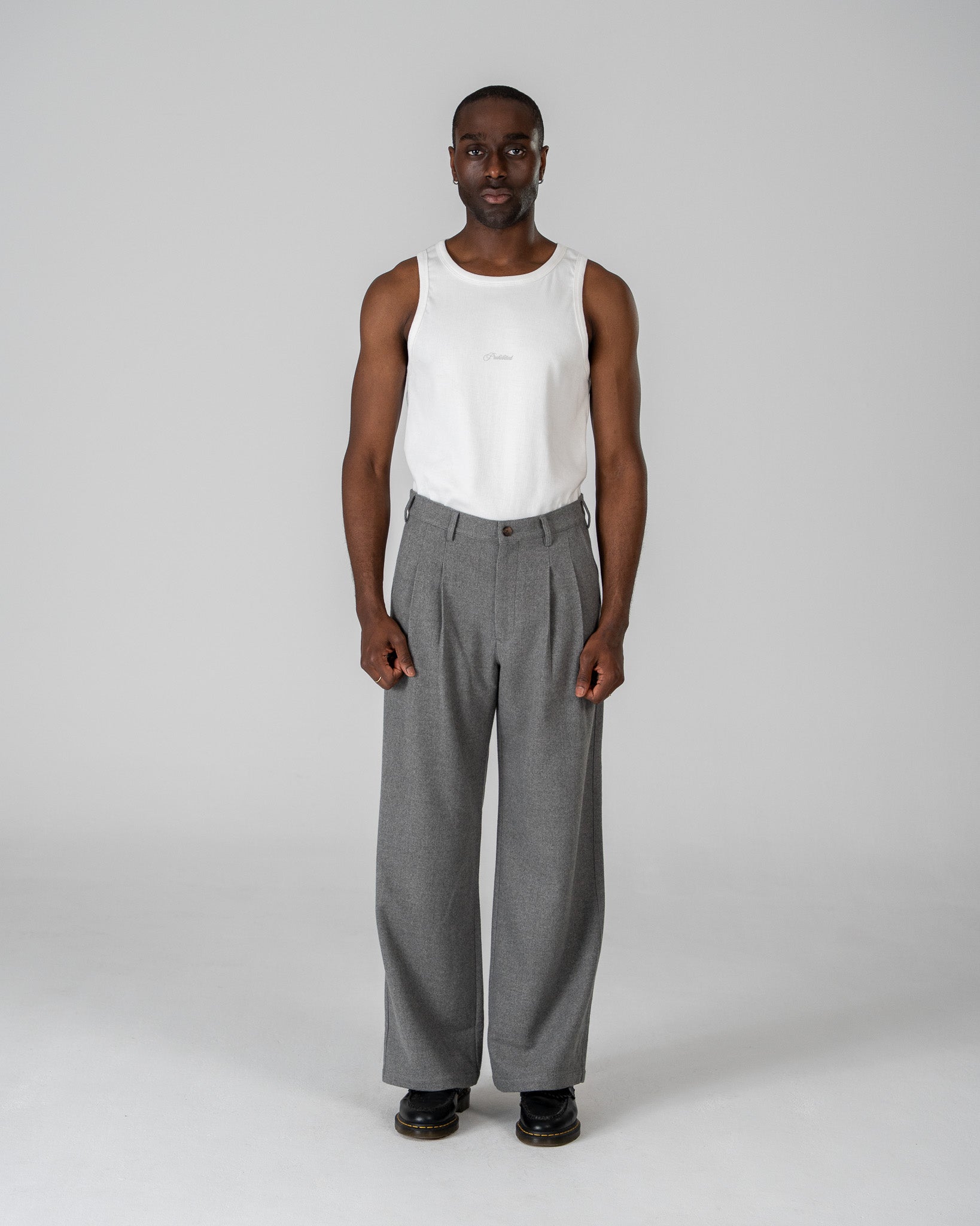 The Embroidery Tank Top | Off-White