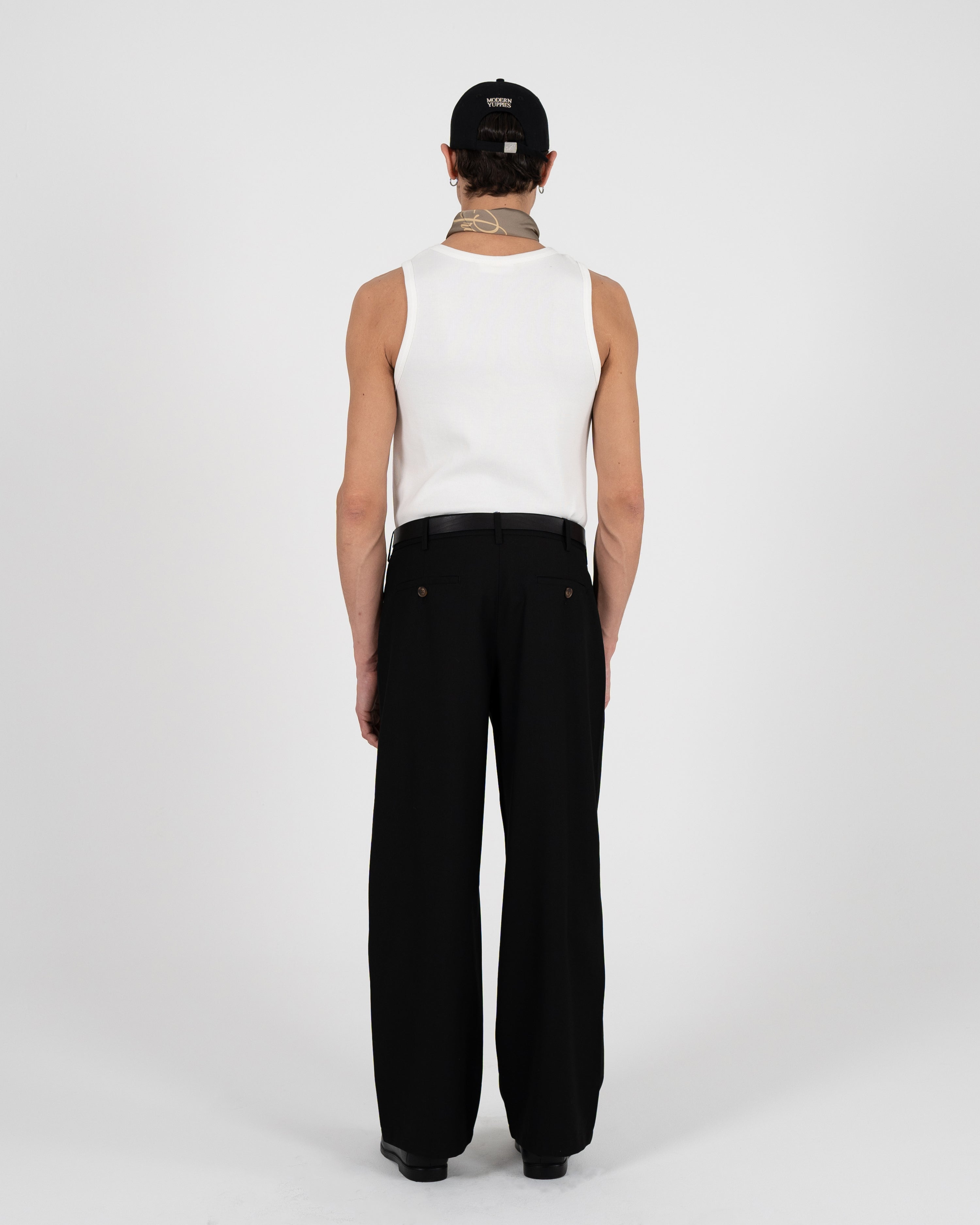 The Embroidery Tank Top Off-White