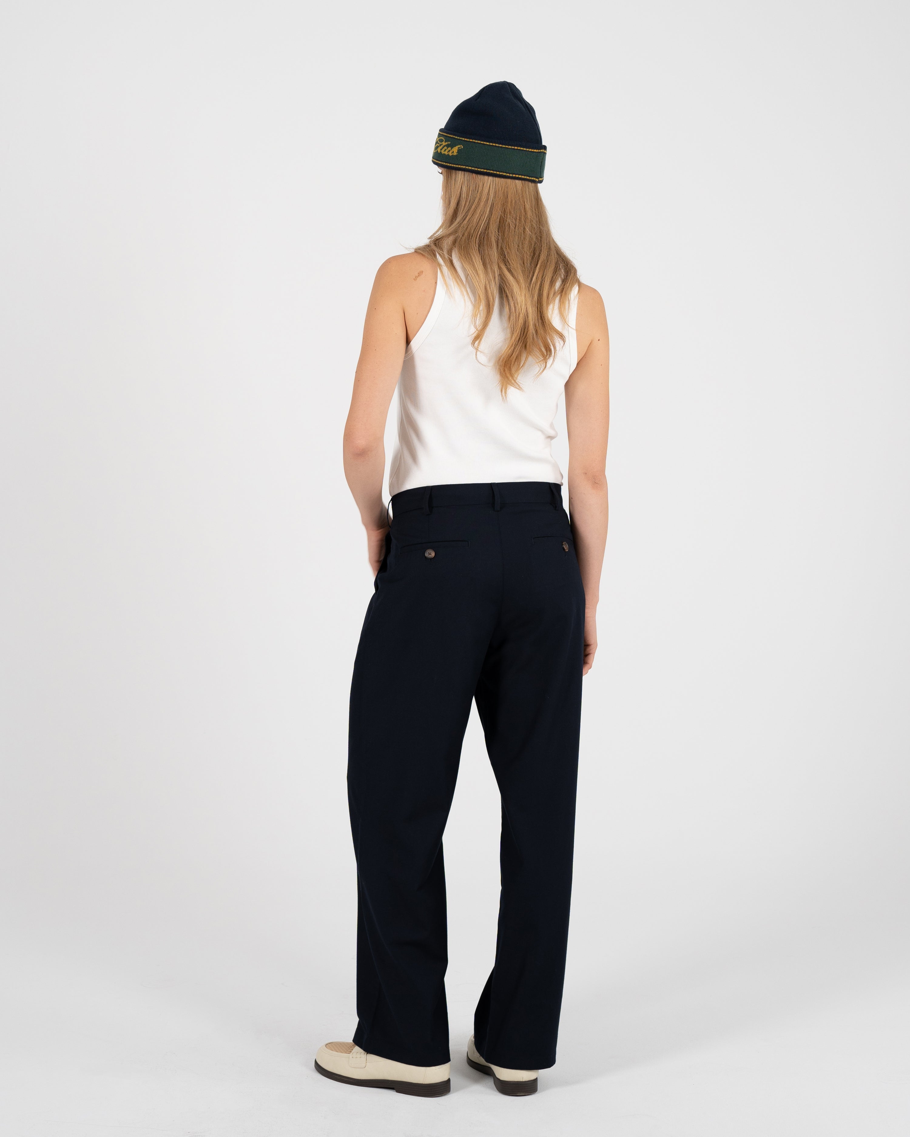 The Embroidery Tank Top Off-White