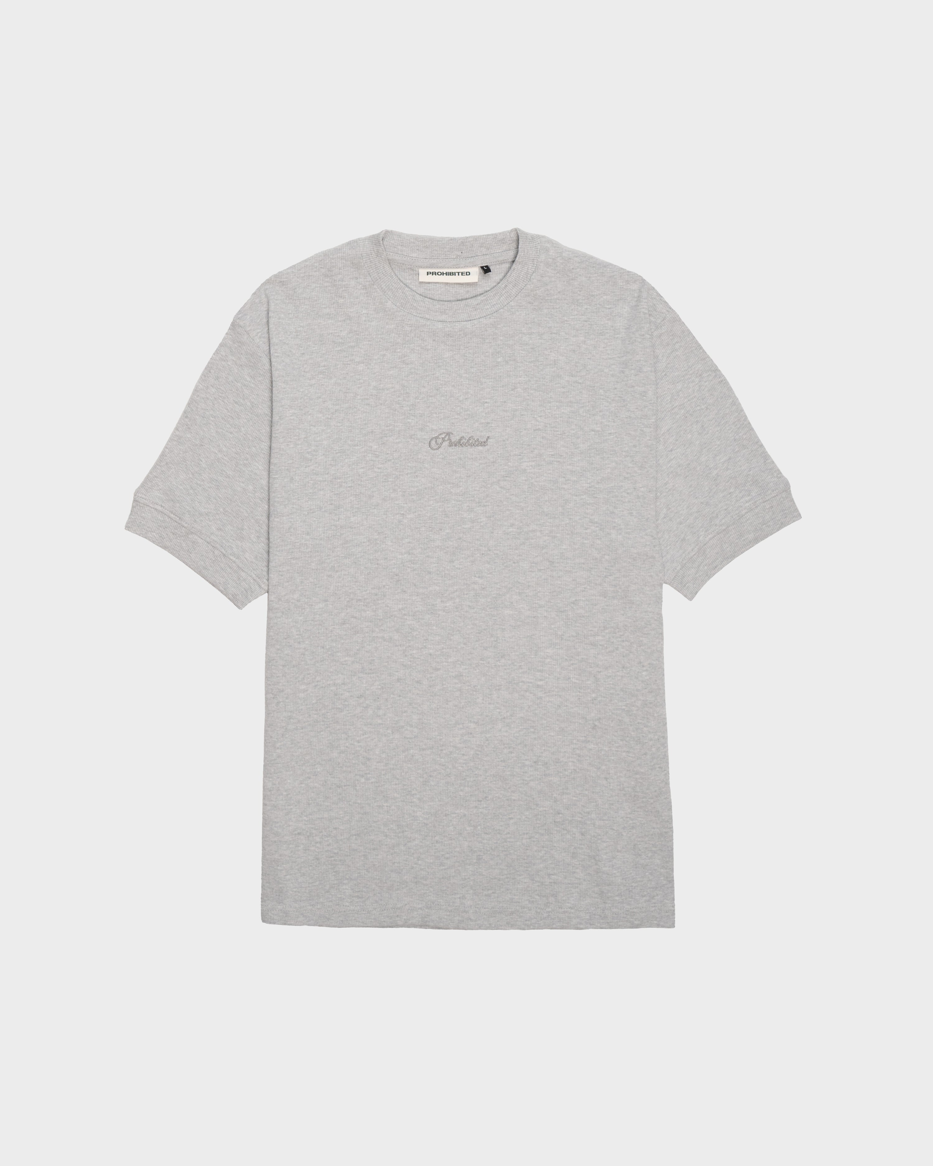 The Slim Tee Grey Melange