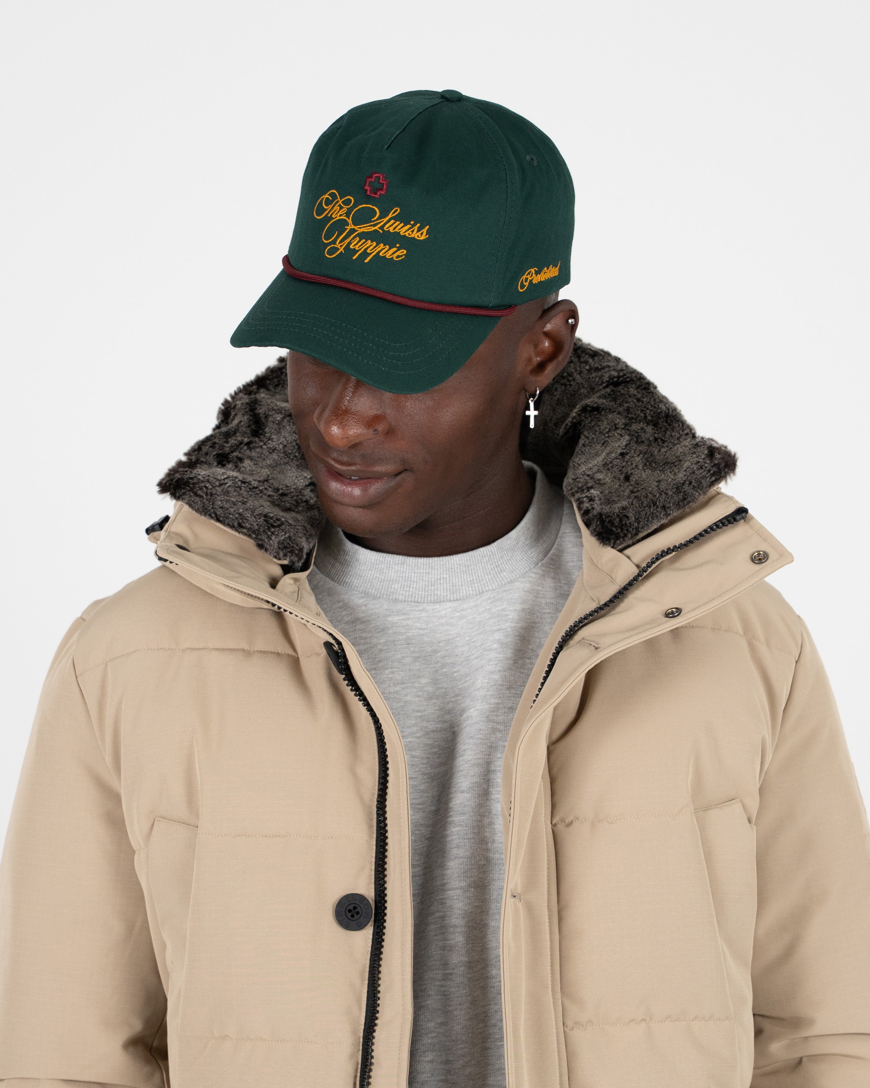 The Swiss Yuppie Cap Green