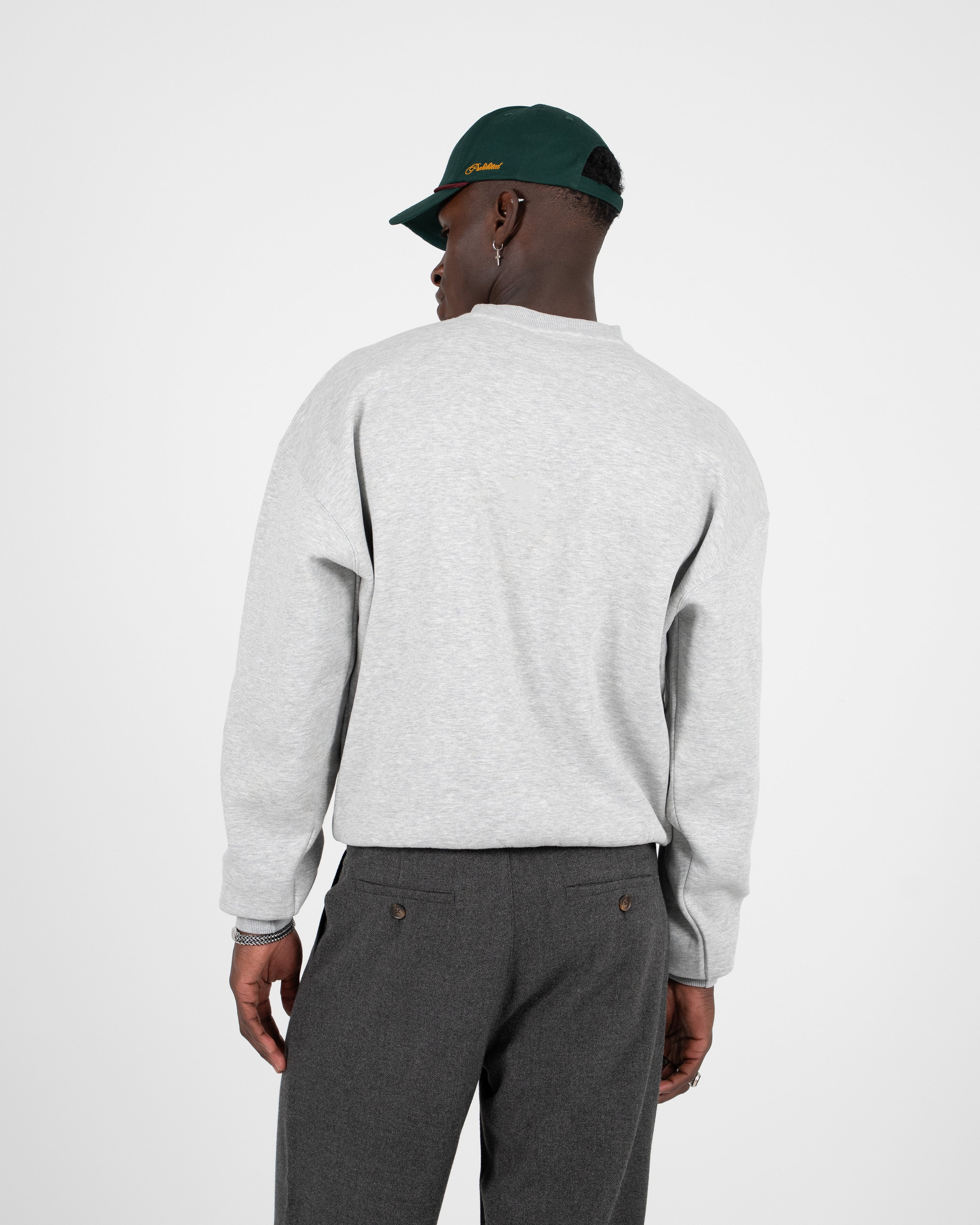 The Swiss Yuppie Crew Neck Grey Melange