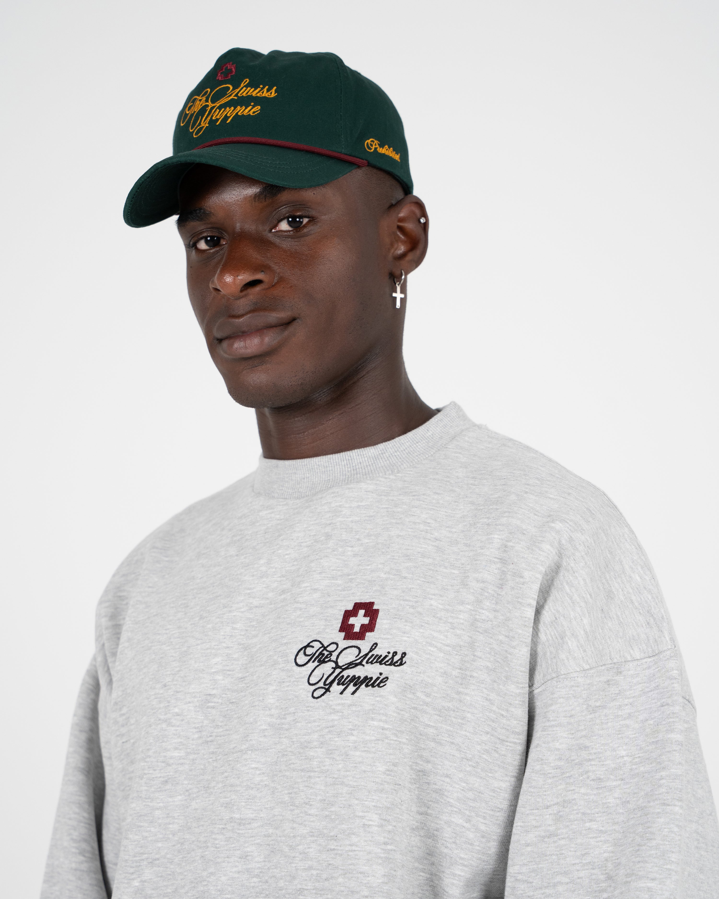 The Swiss Yuppie Crew Neck Grey Melange