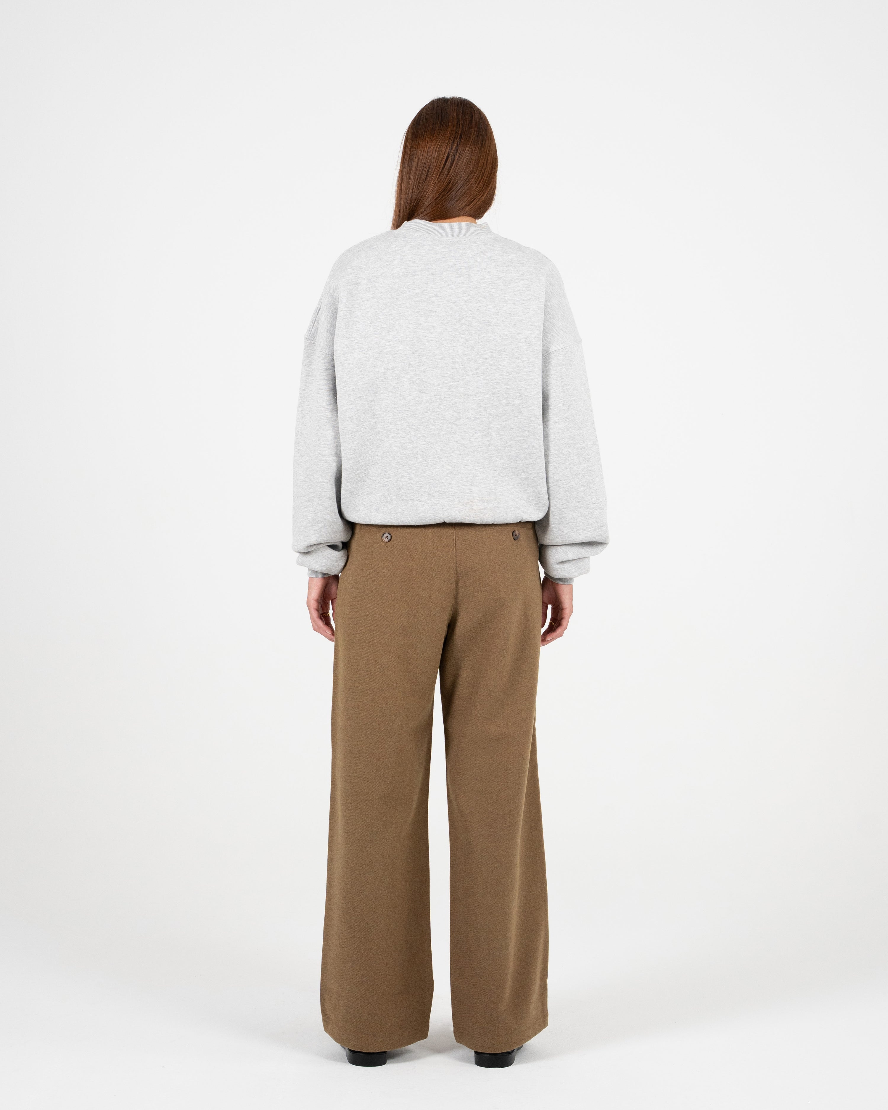 The Swiss Yuppie Crew Neck Grey Melange