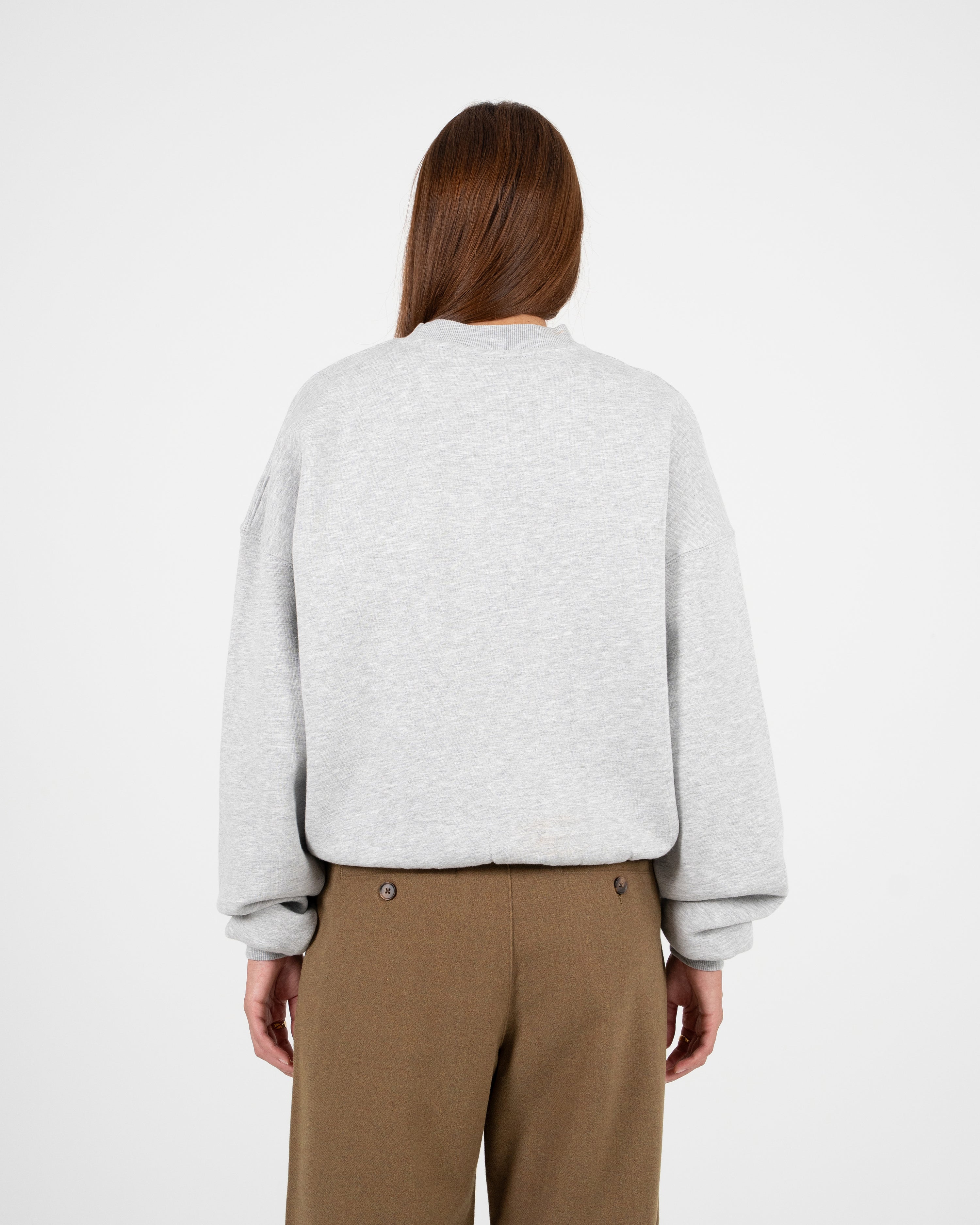 The Swiss Yuppie Crew Neck Grey Melange