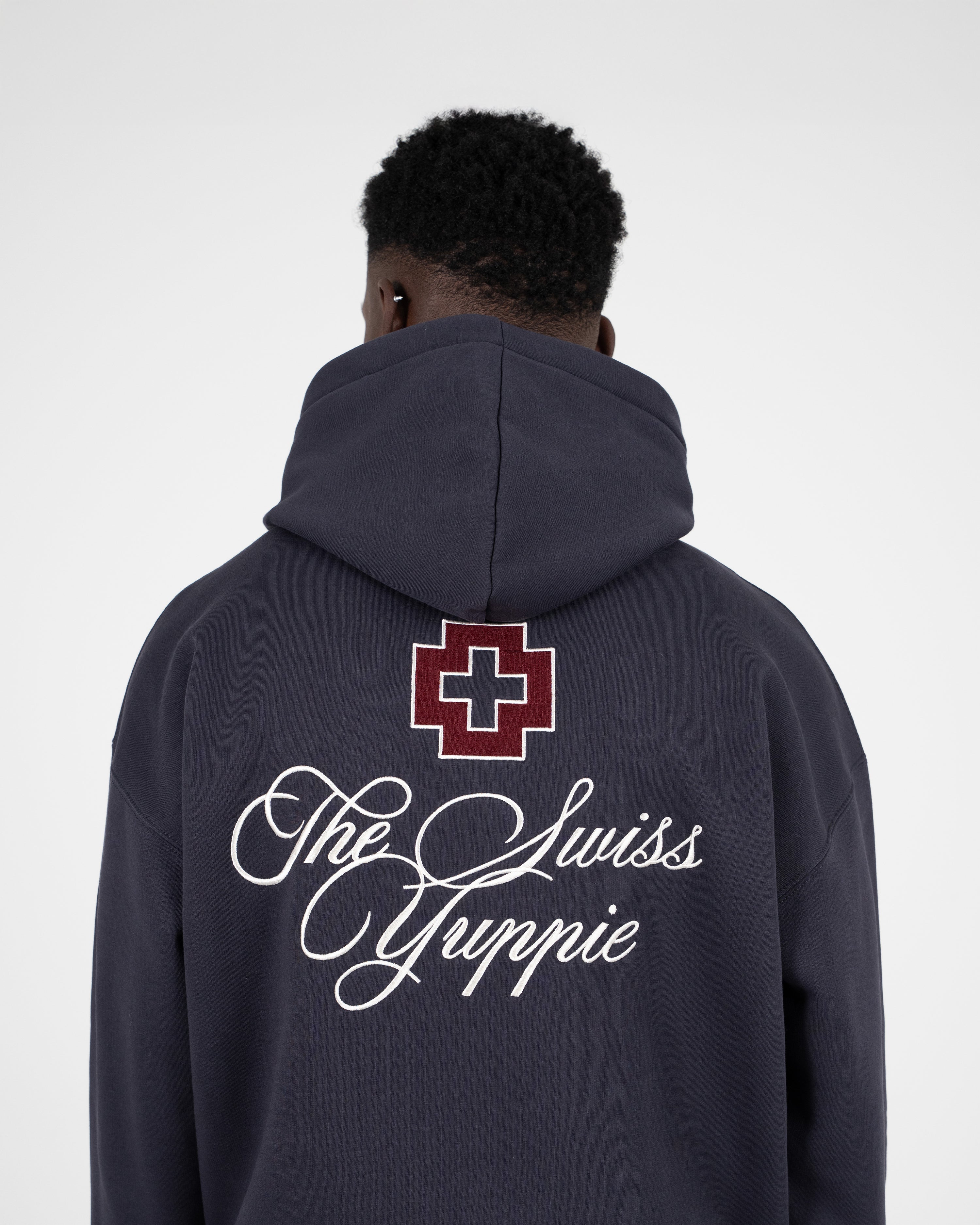 The Swiss Yuppie Hoodie Grey