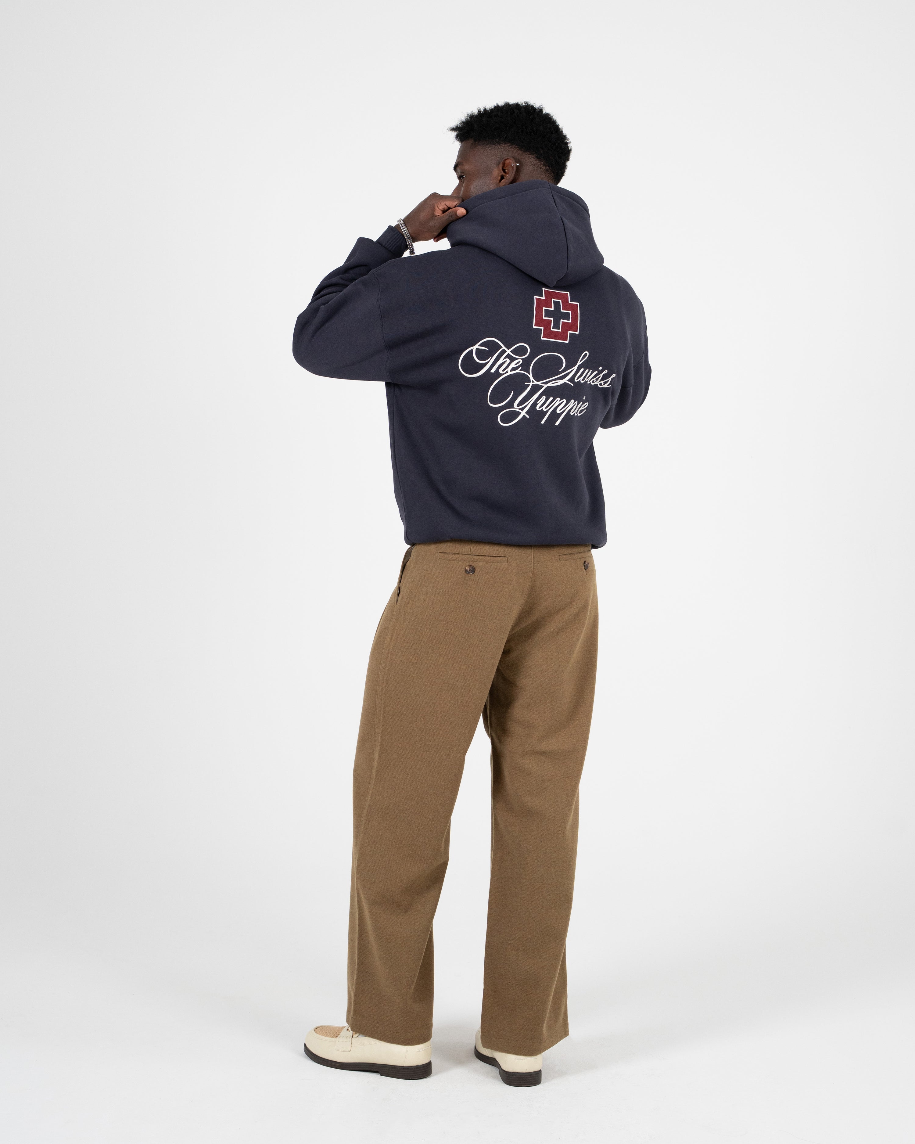 The Swiss Yuppie Hoodie Grey