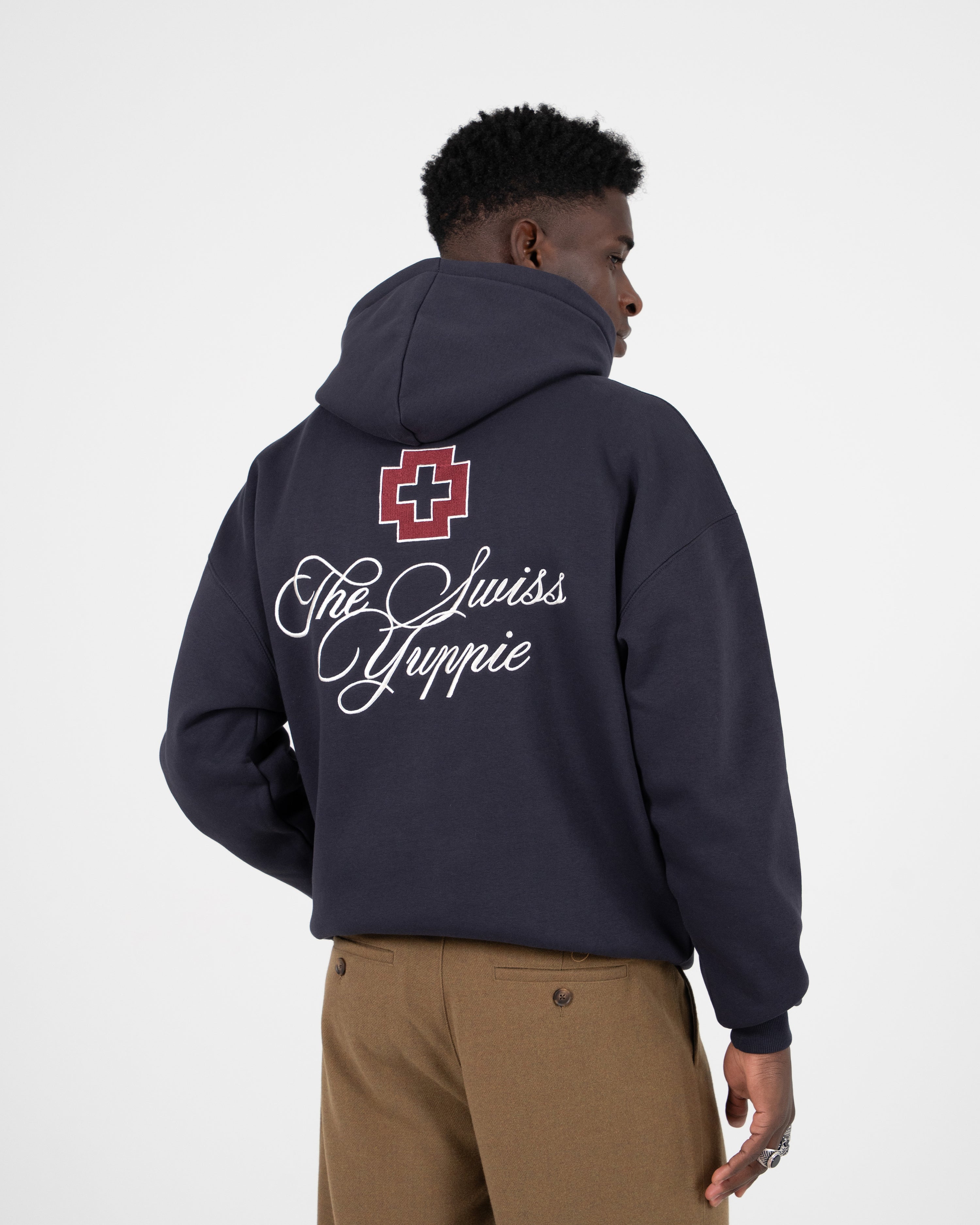 The Swiss Yuppie Hoodie Grey