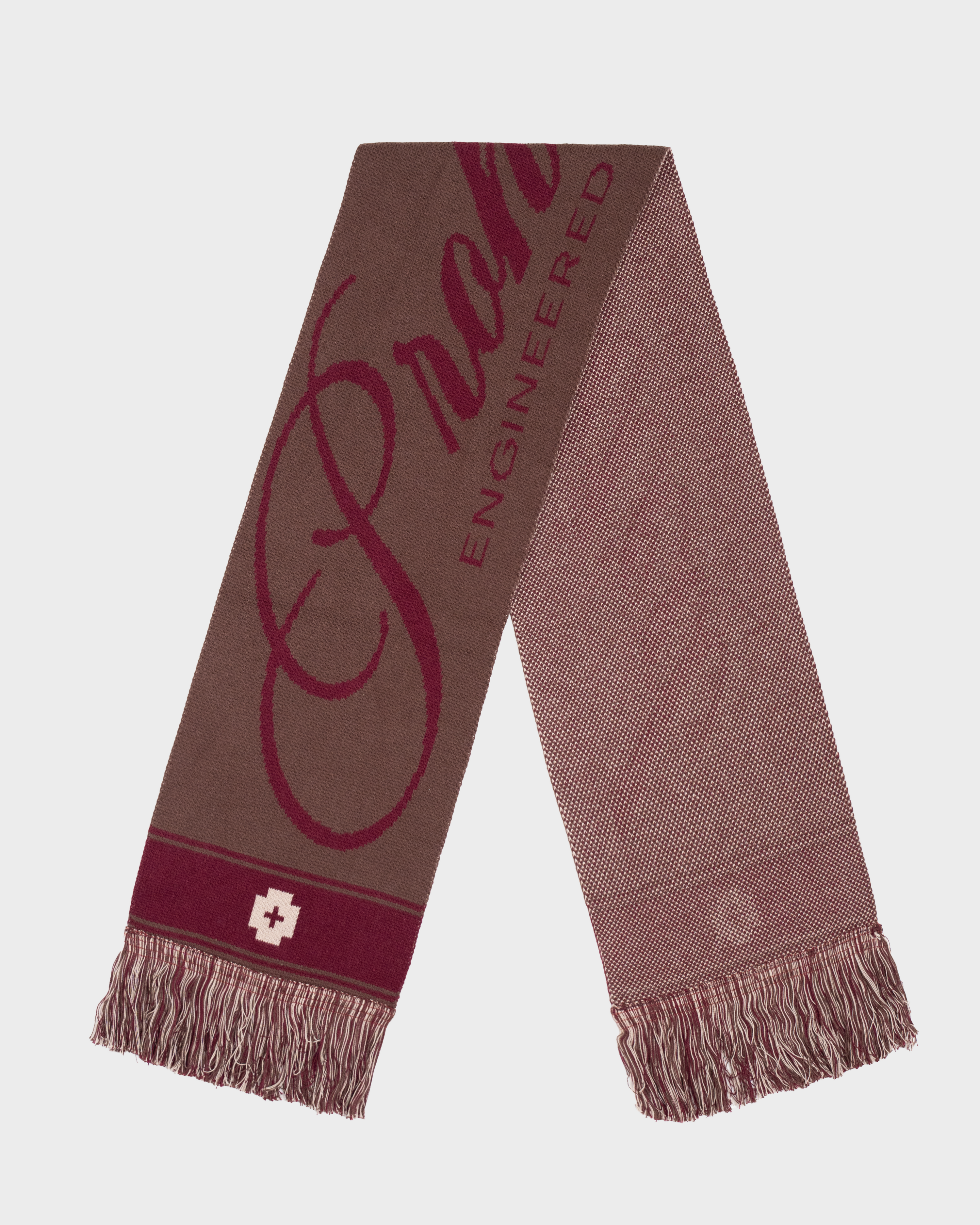 The Swiss Yuppie Scarf Brown