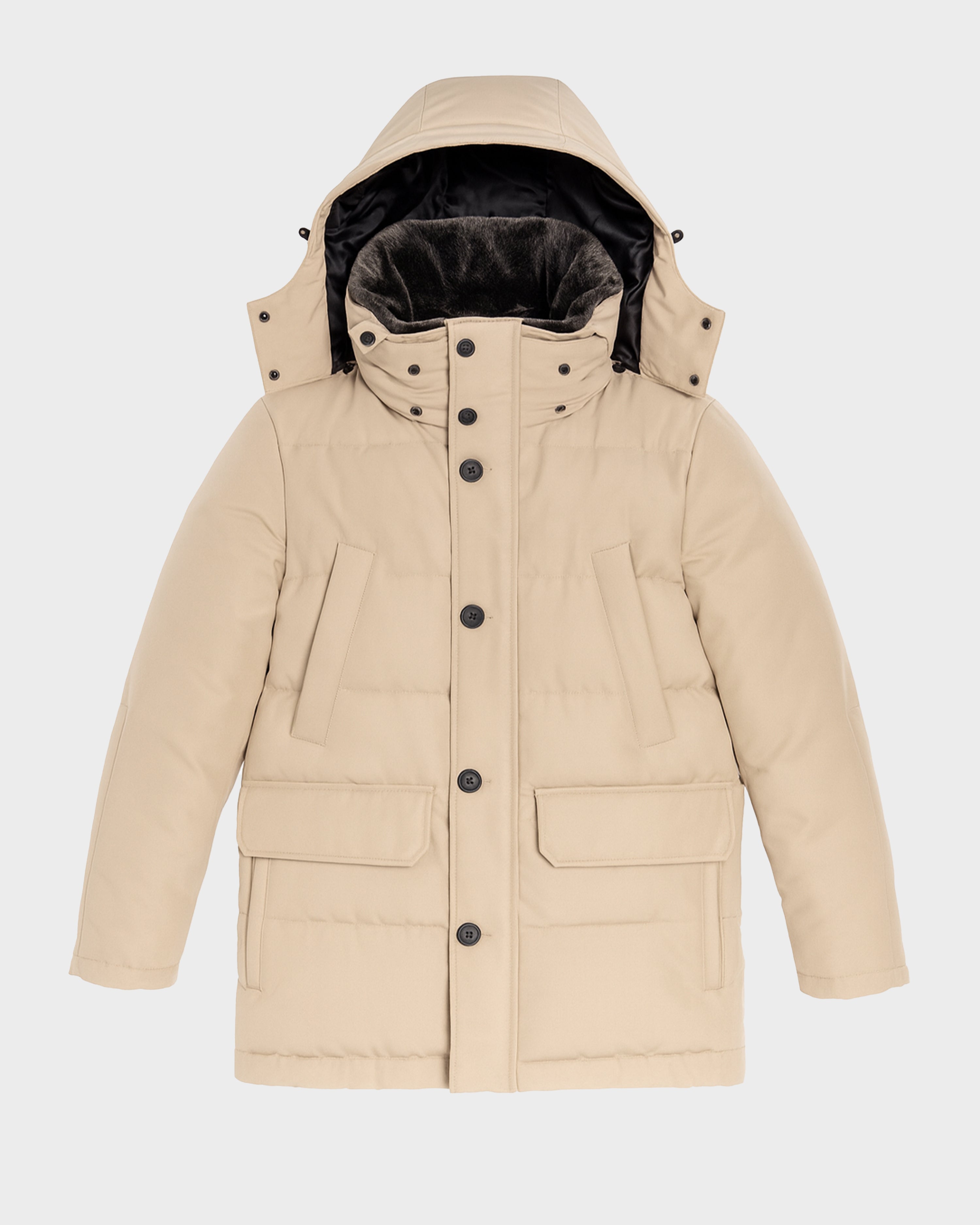 The Swiss Yuppie Winter Jacket Sand