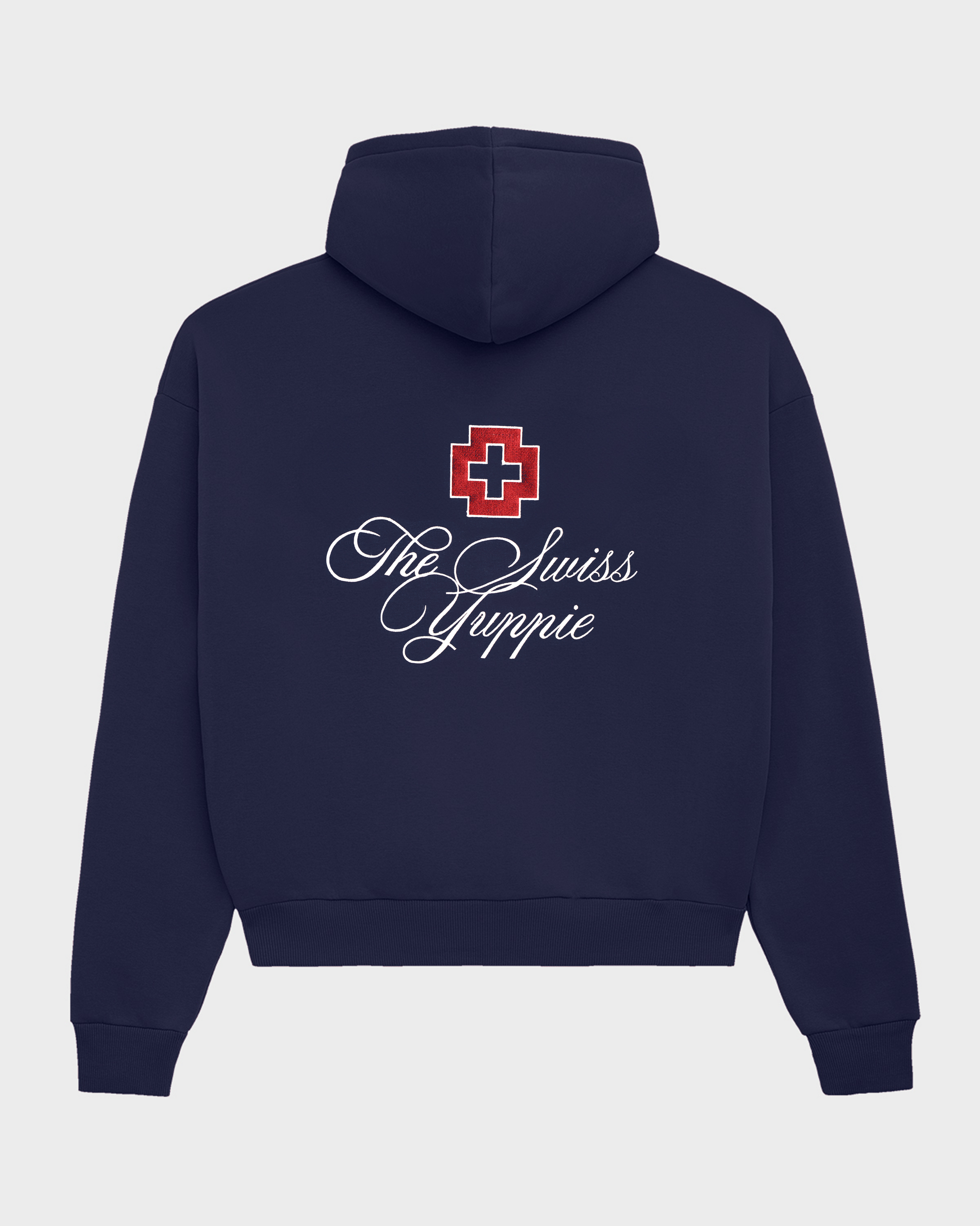 The Swiss Yuppie Hoodie Navy