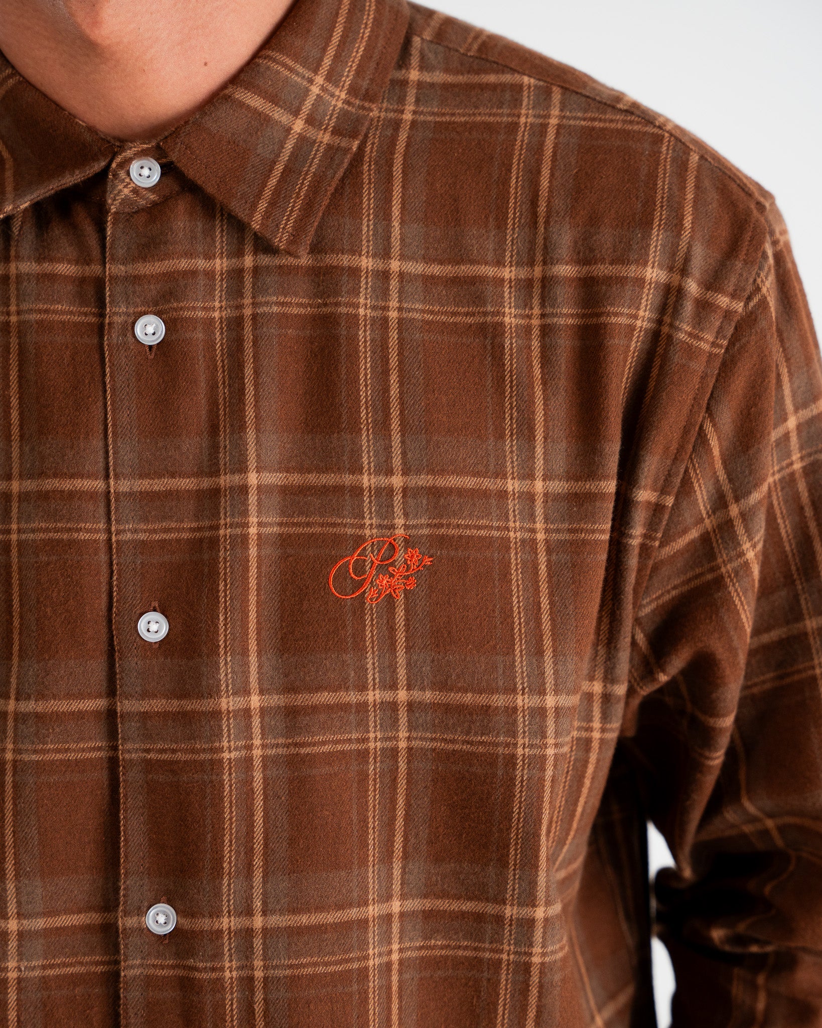 Timber Flannel Shirt Brown