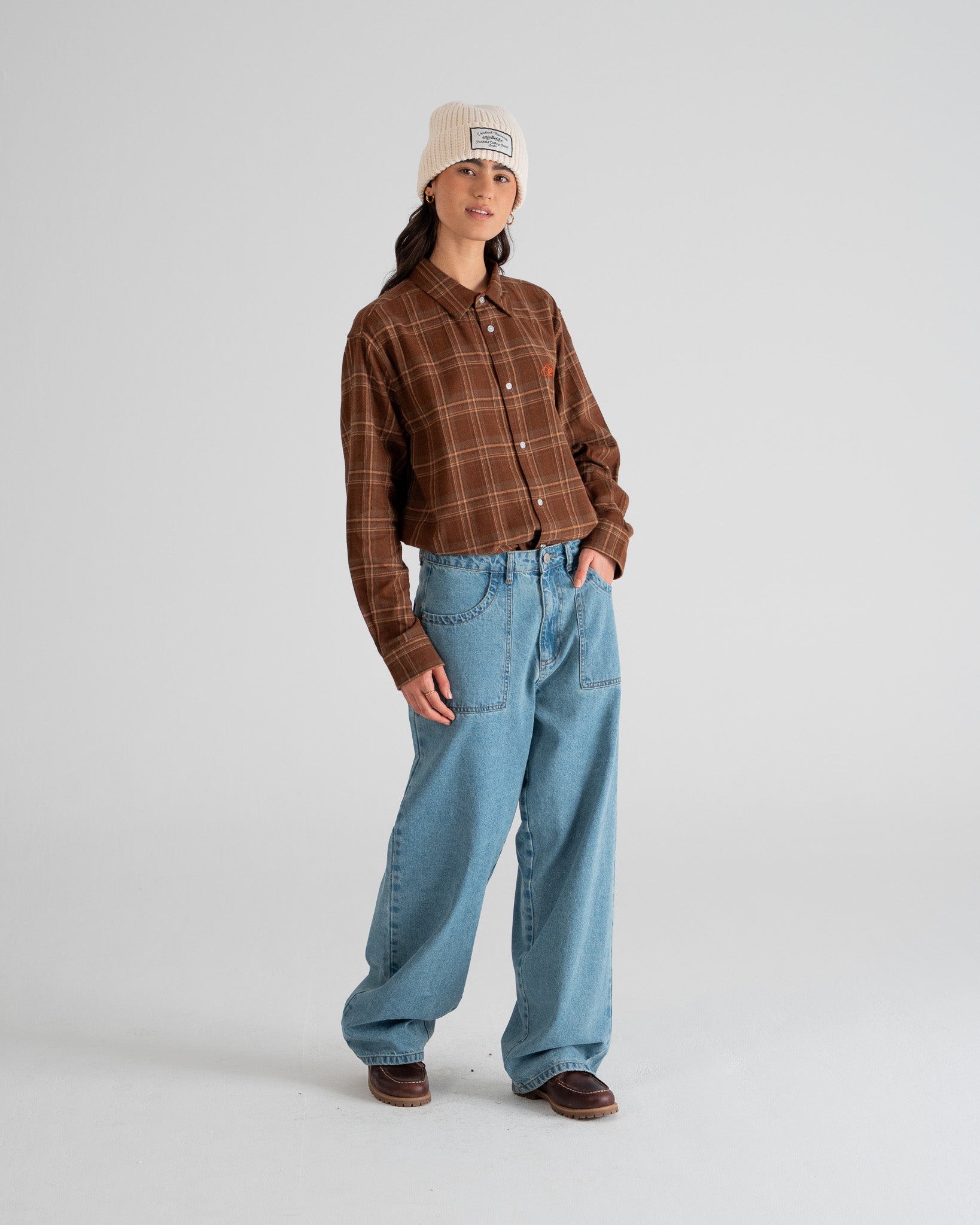 Timber Flannel Shirt Brown