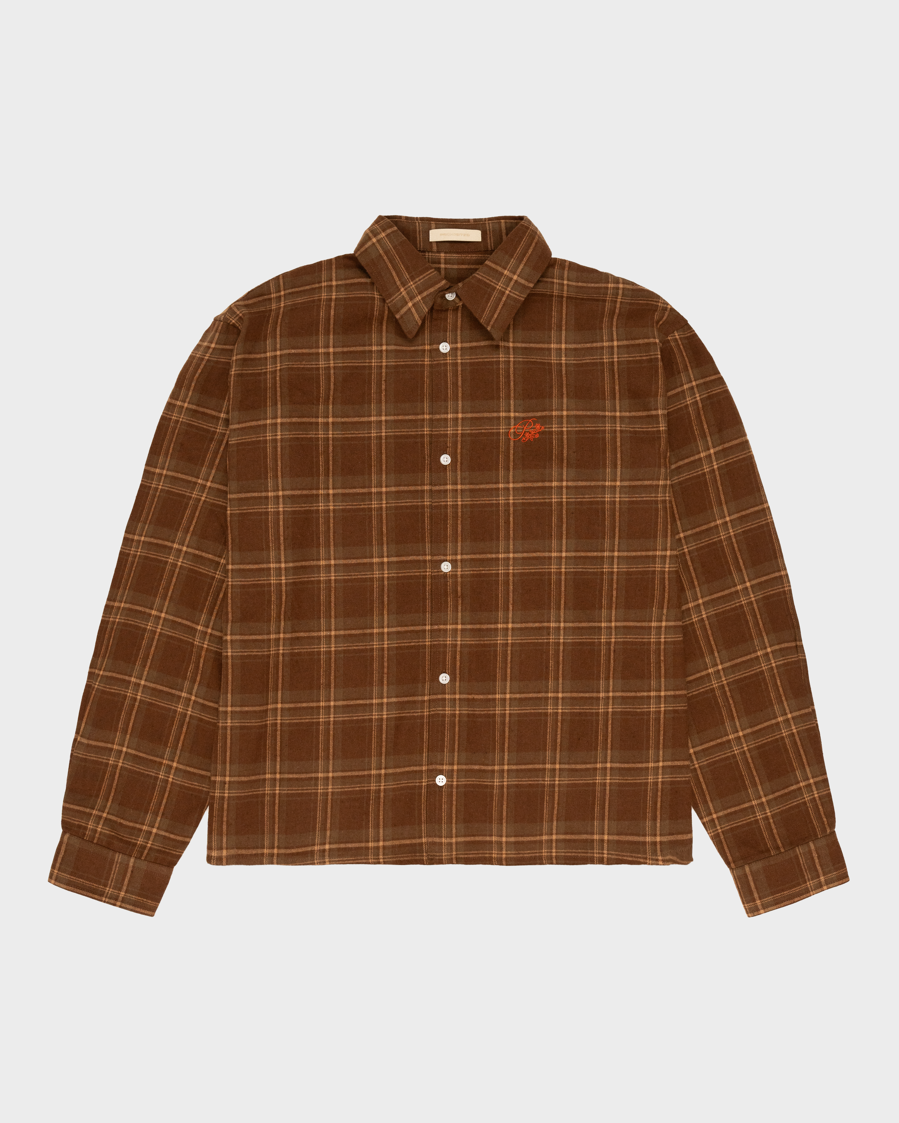 Timber Flannel Shirt Brown
