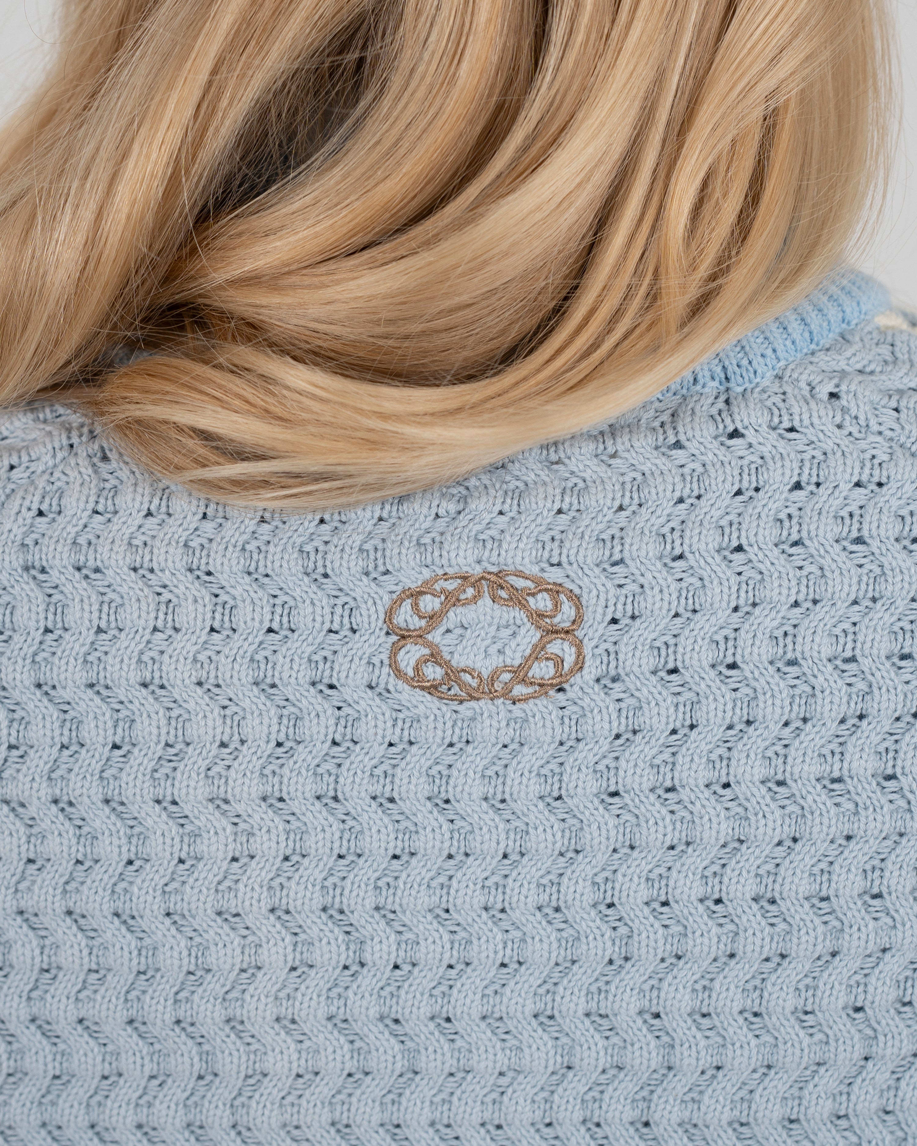 Trail Braking Knit Trackjacket Blue