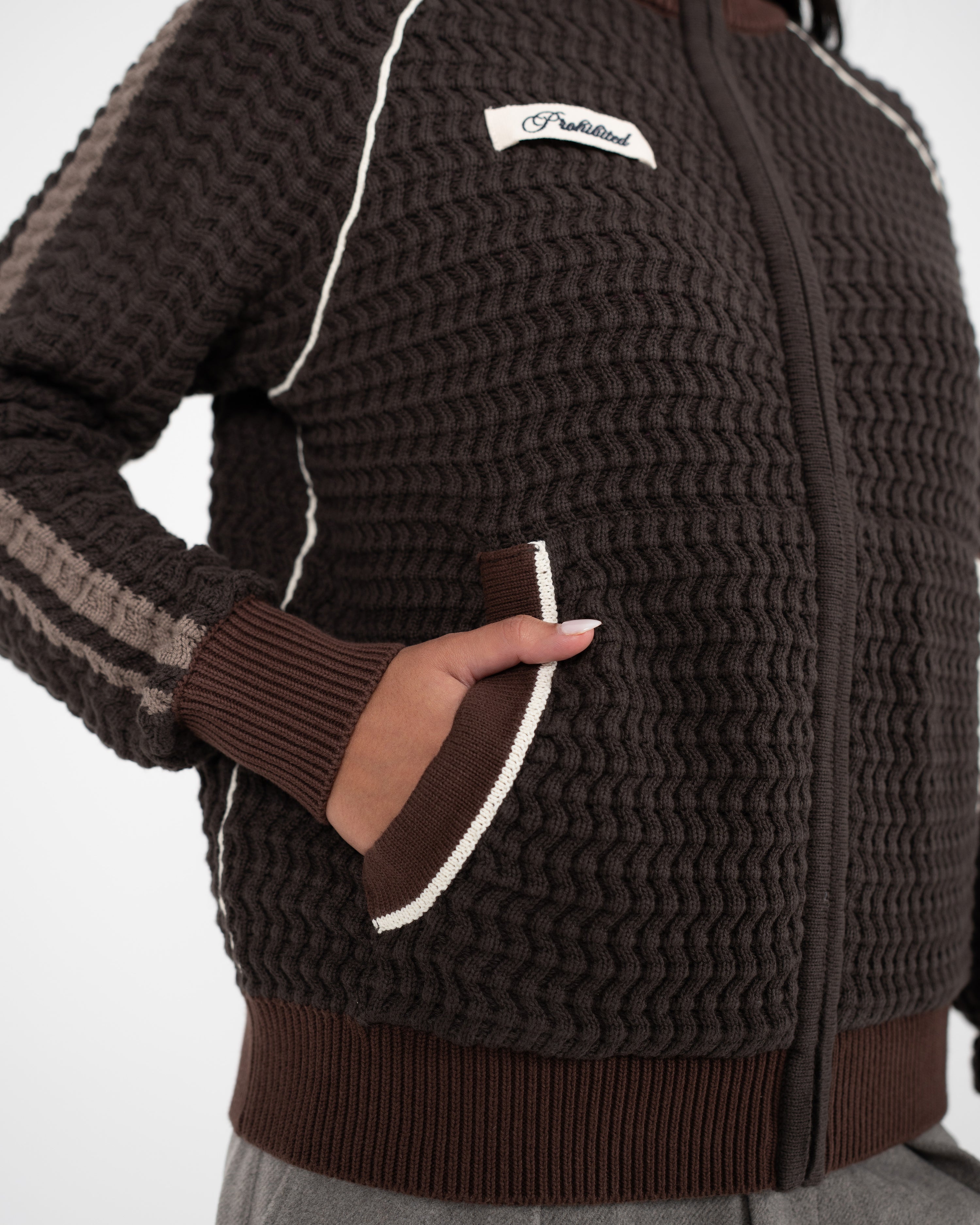 Trail Braking Trackjacket Brown