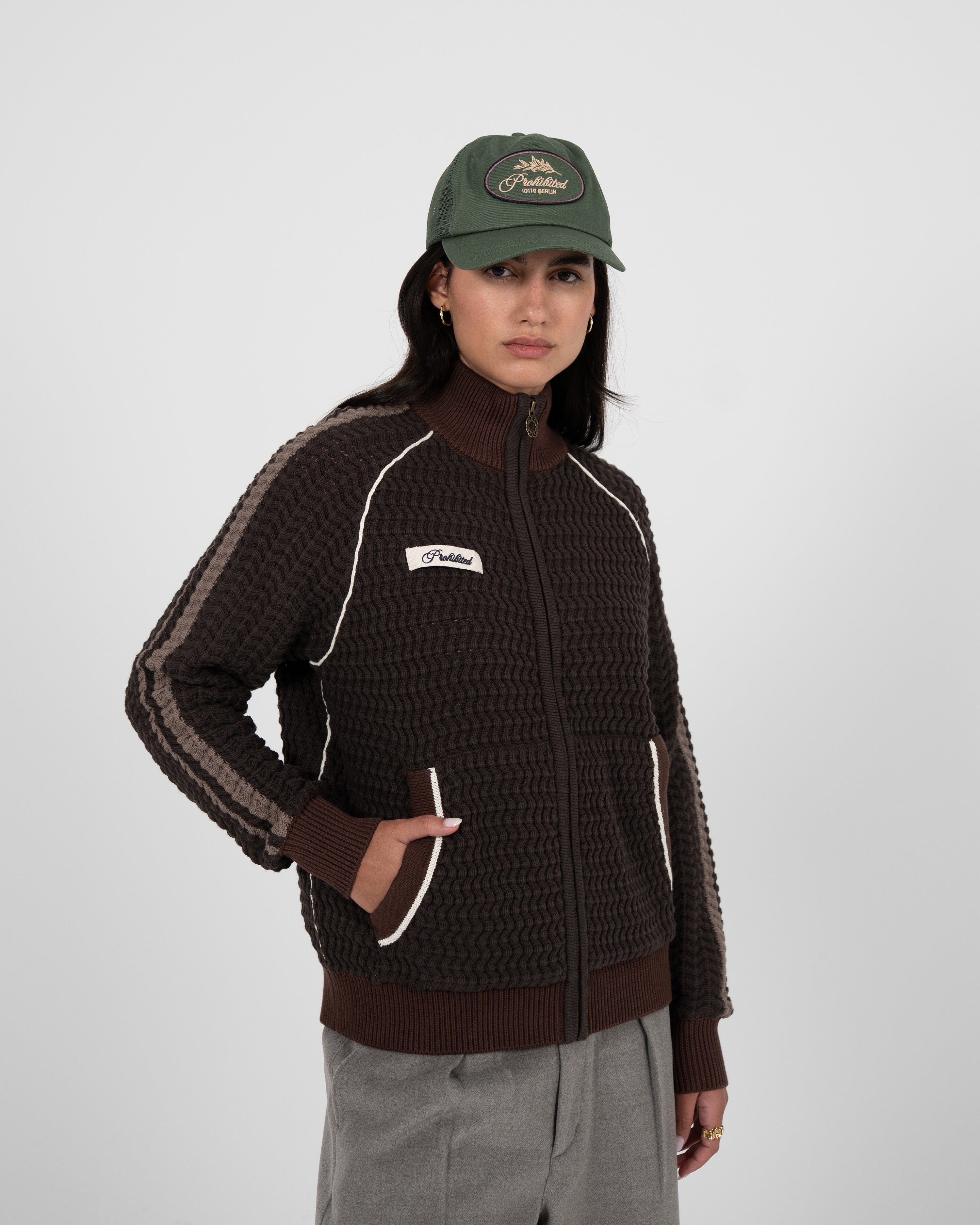 Trail Braking Trackjacket Brown