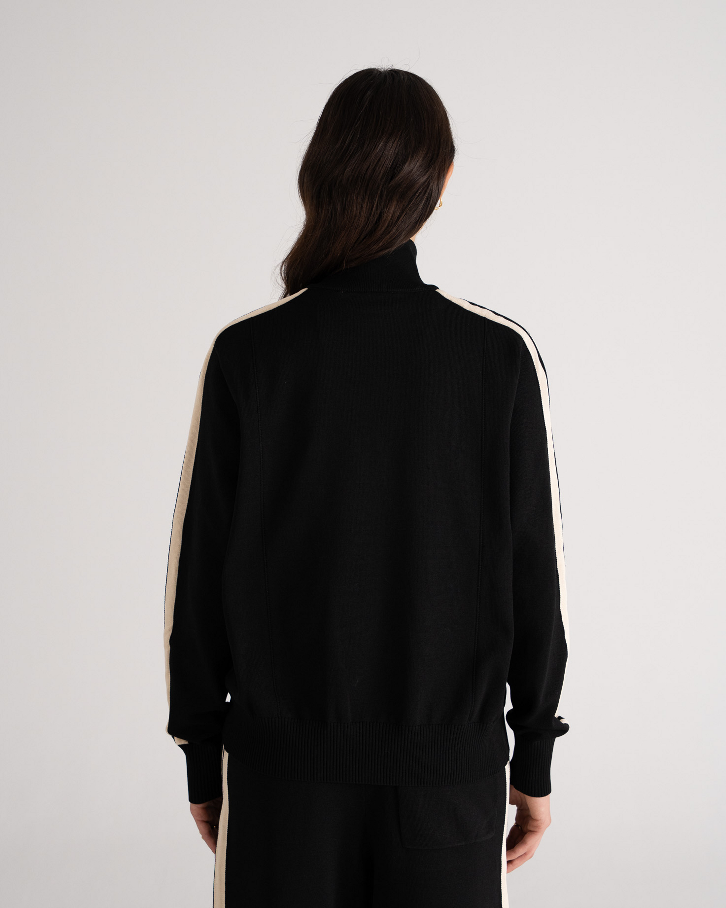 Trail Knitted Trackjacket Black
