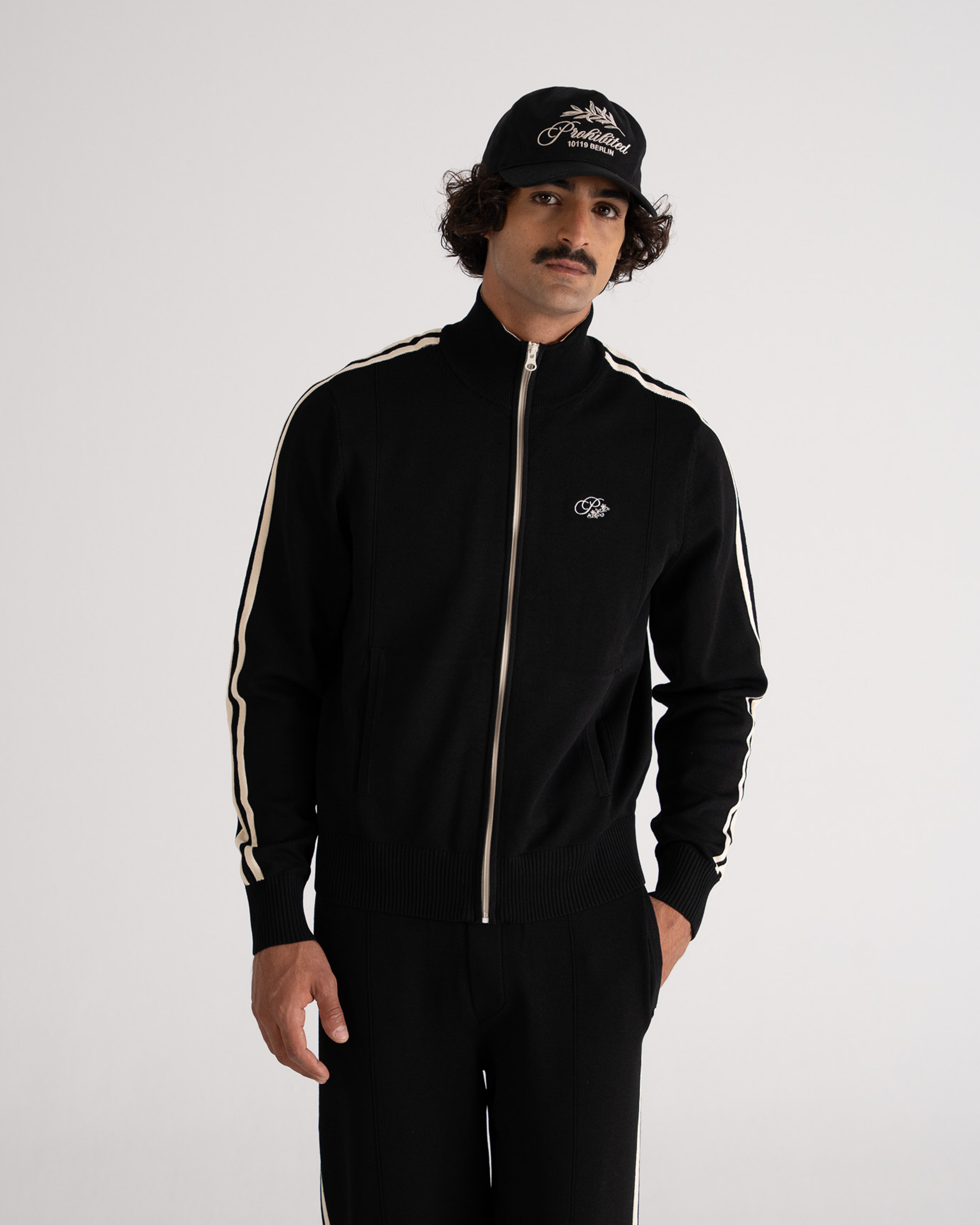Trail Knitted Trackjacket Black
