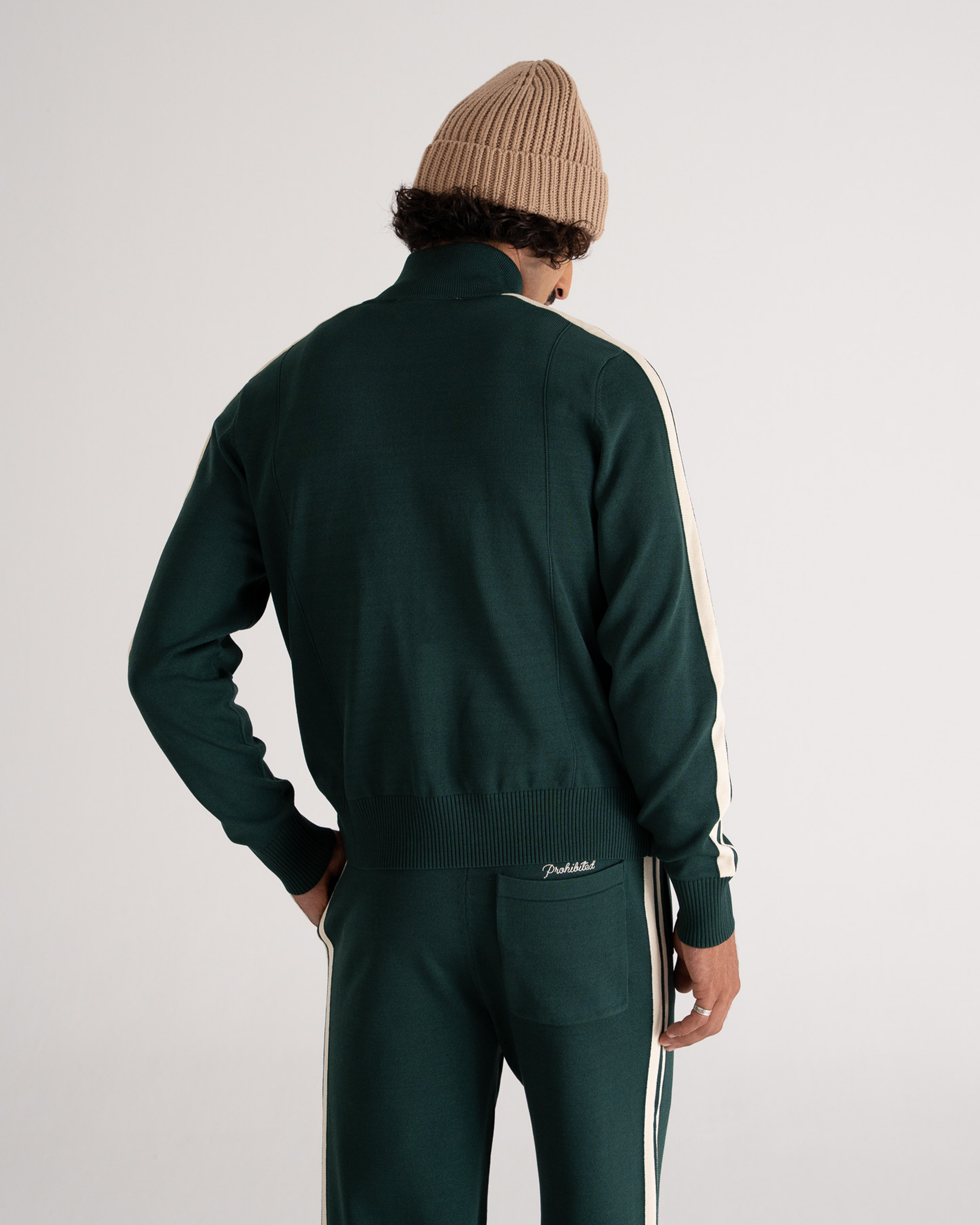 Trail Knitted Trackjacket Green