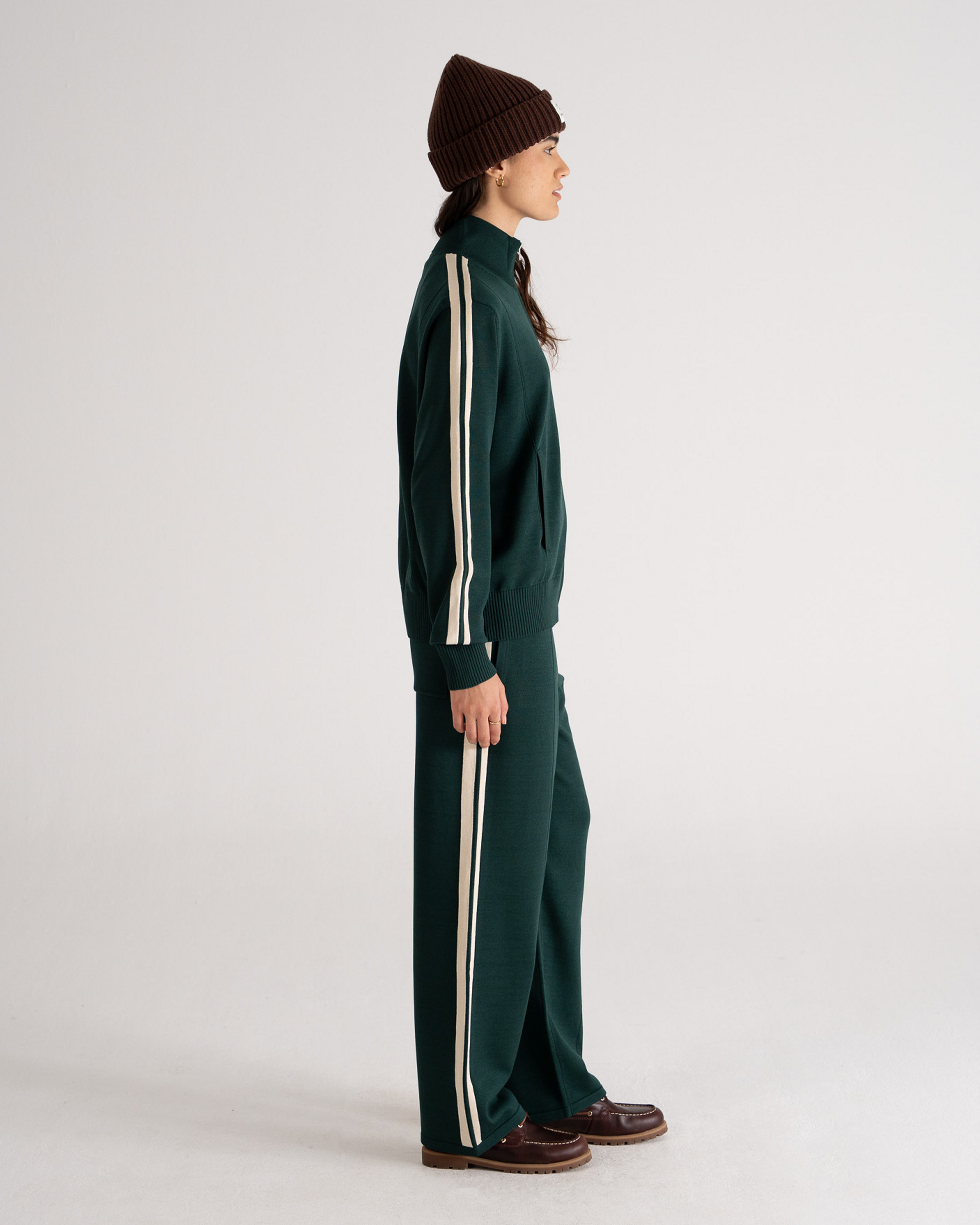Trail Knitted Trackjacket Green