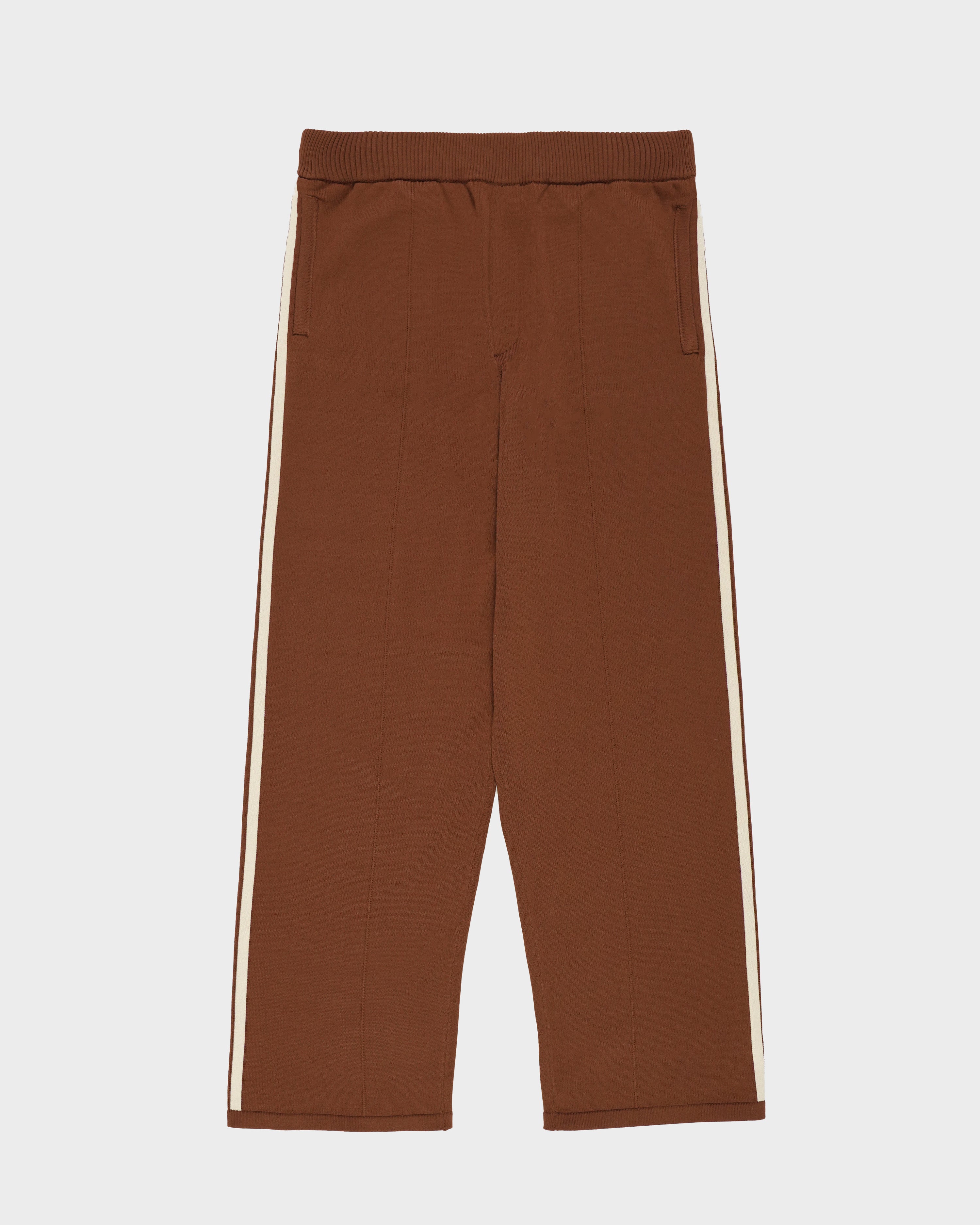 Trail Knitted Trackpants Brown