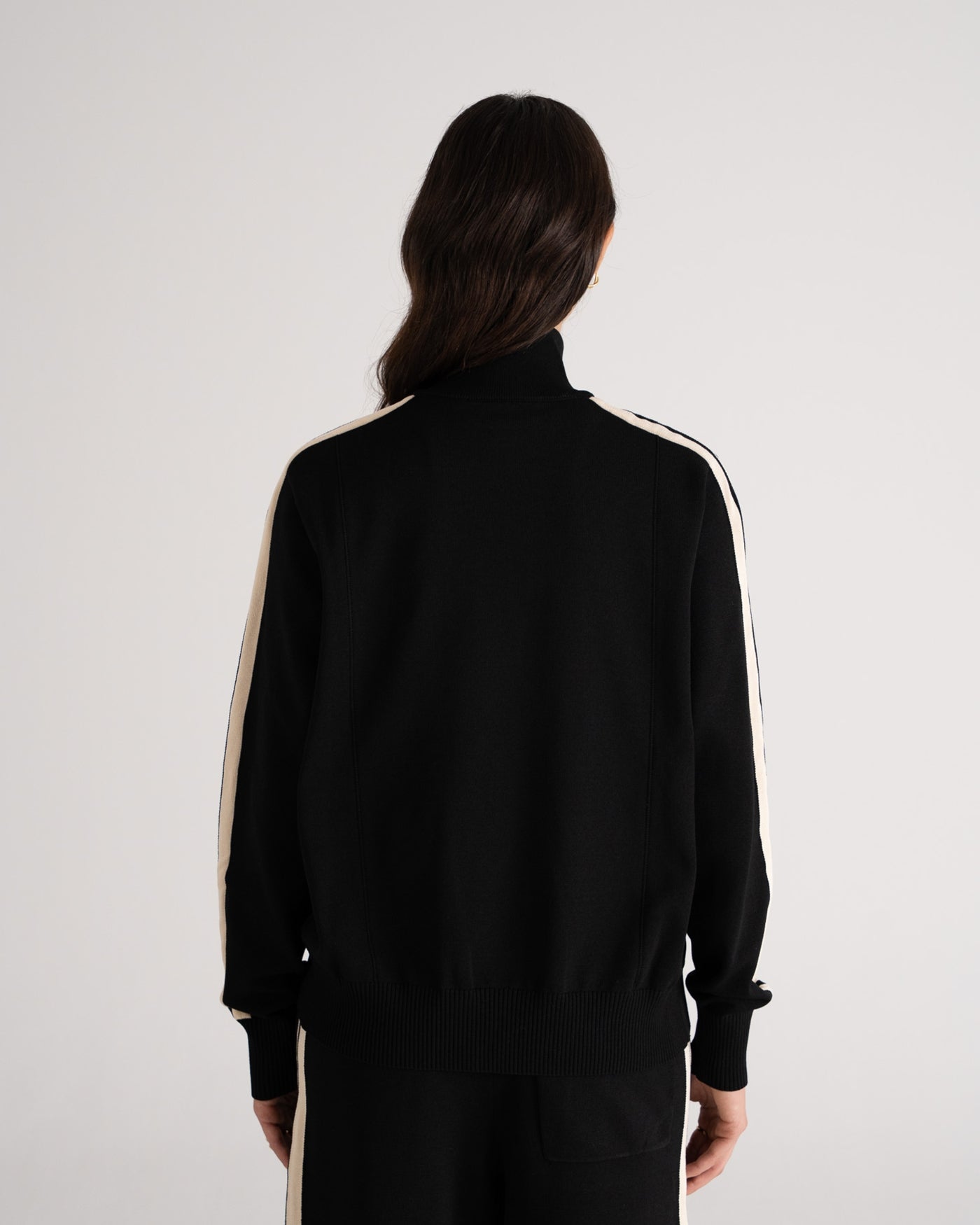 Trail Knitted Trackjacket | Black