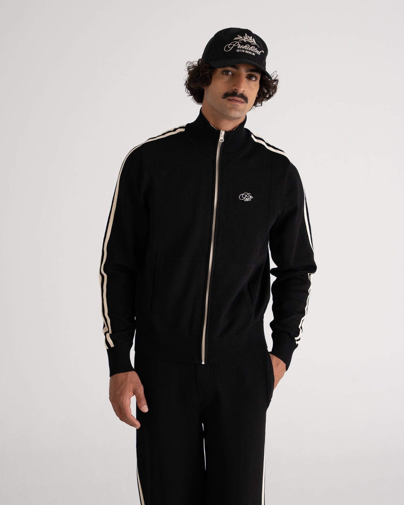 Trail Knitted Trackjacket | Black