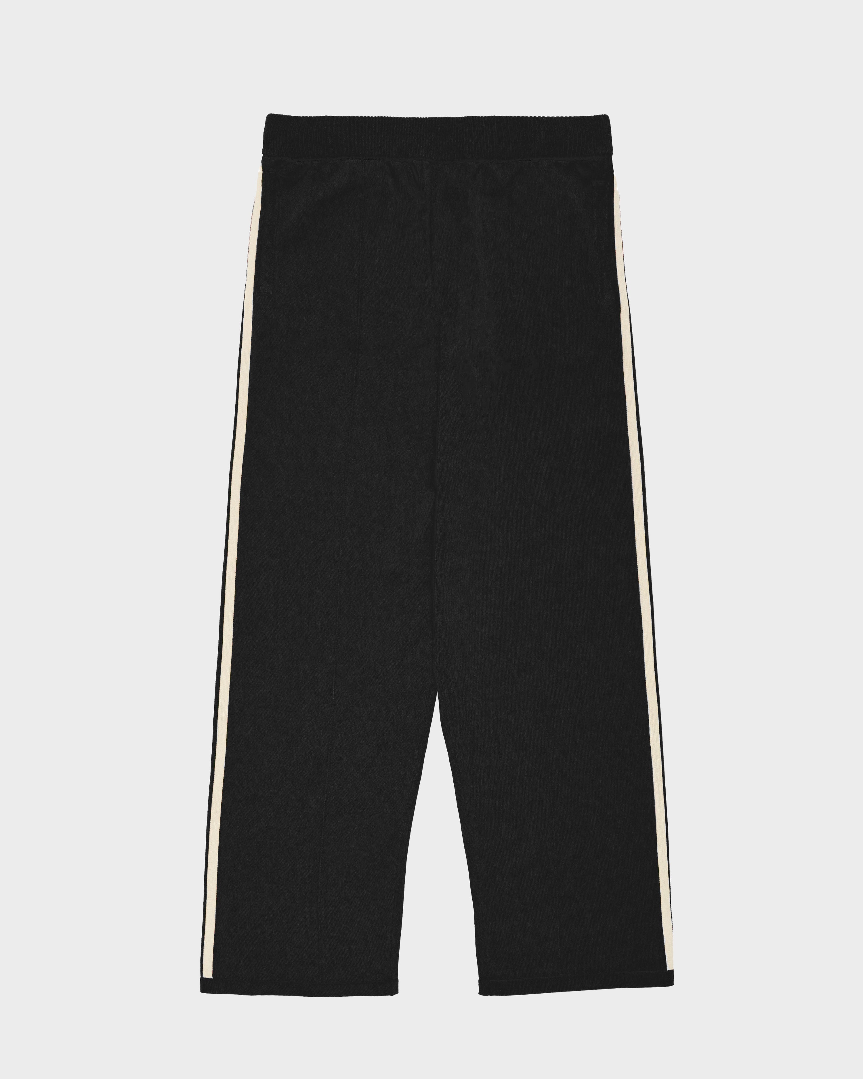 Trail Knitted Trackpants Black
