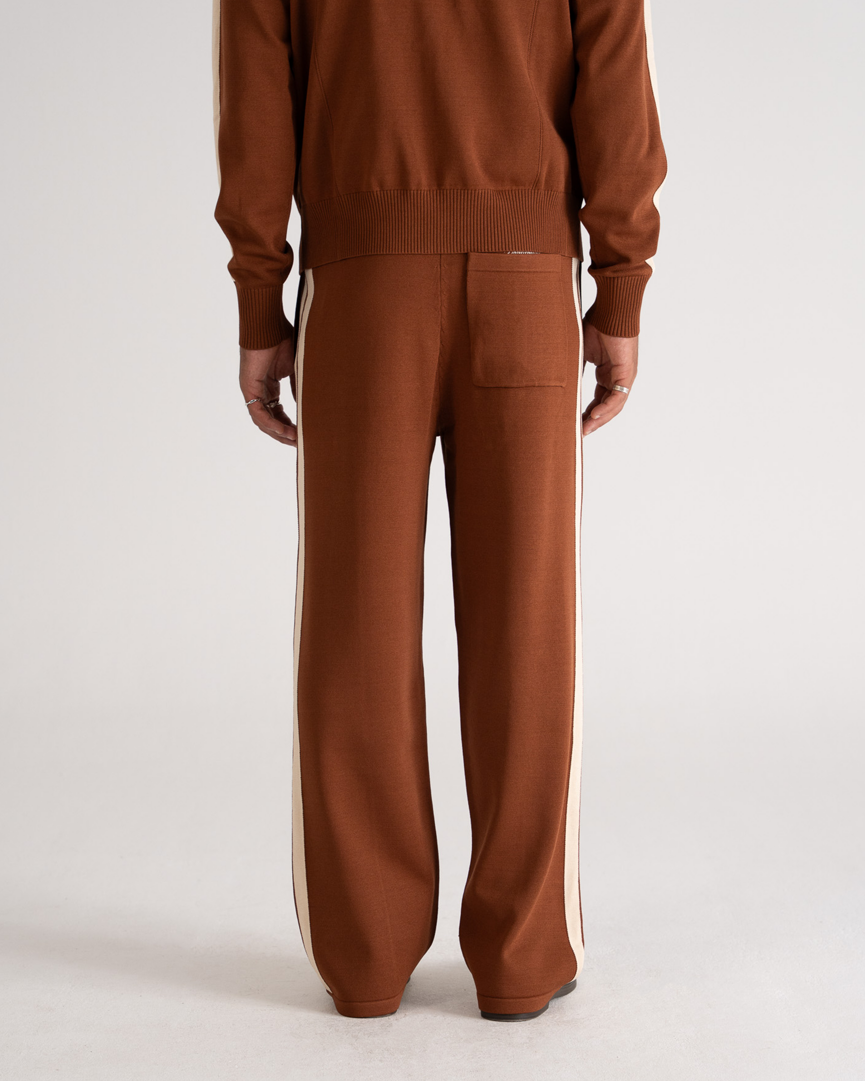 Trail Knitted Trackpants Brown