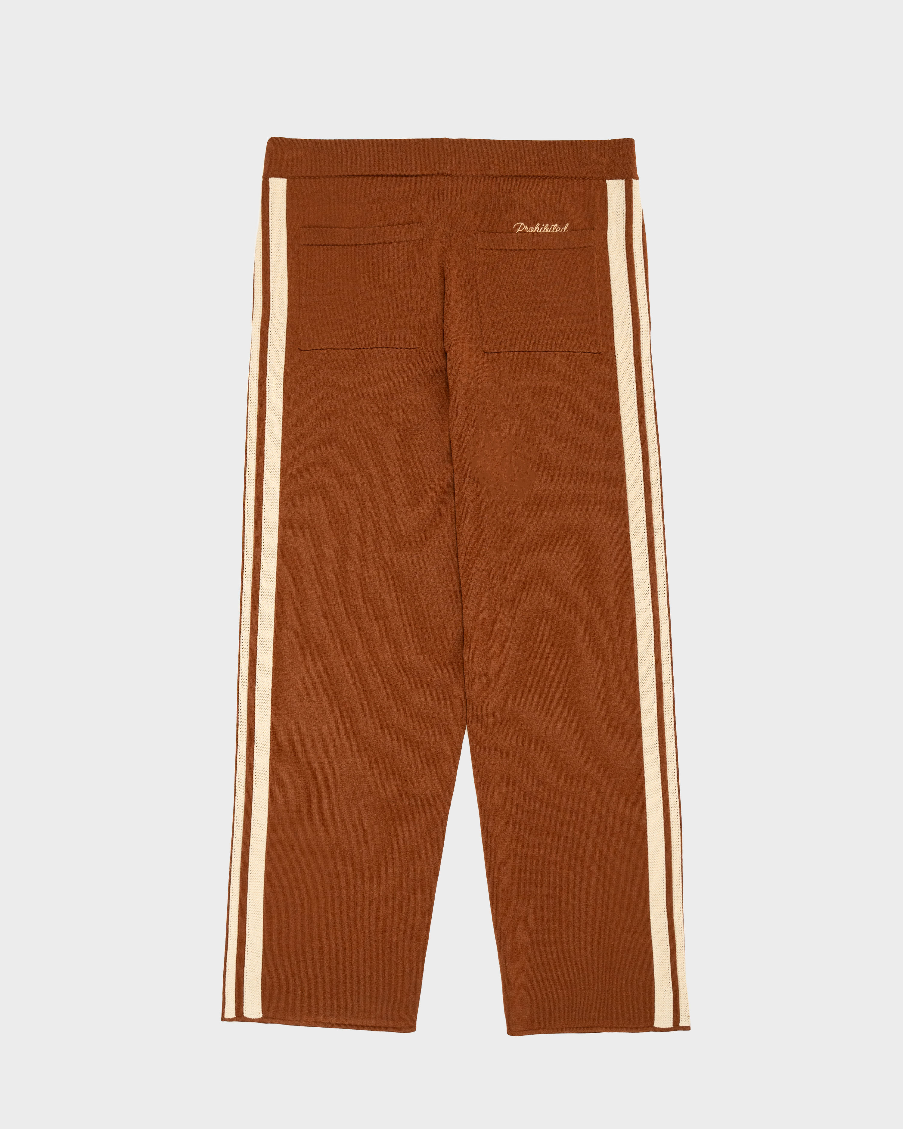 Trail Knitted Trackpants Brown