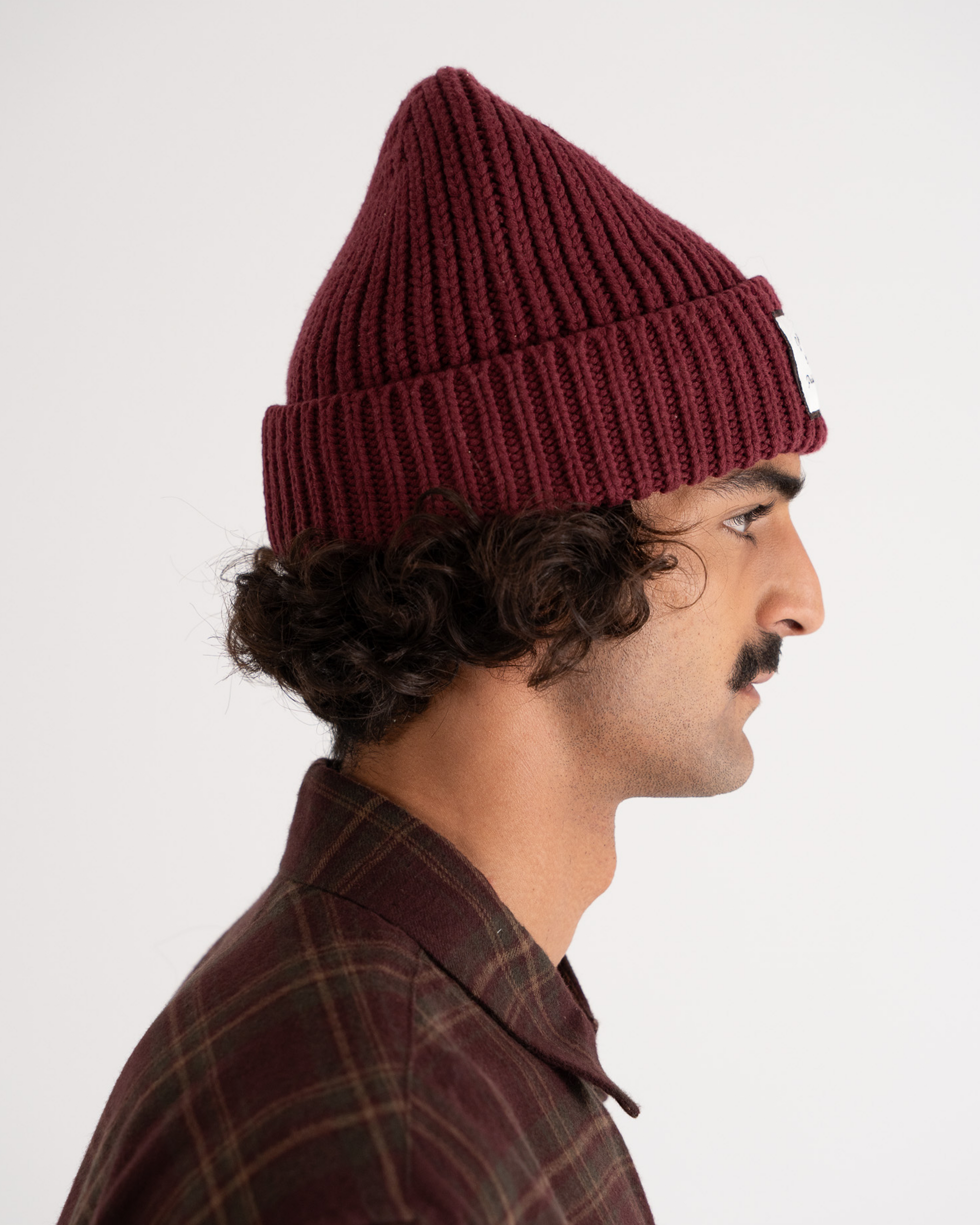 Verdant Reverie Beanie Bordeaux