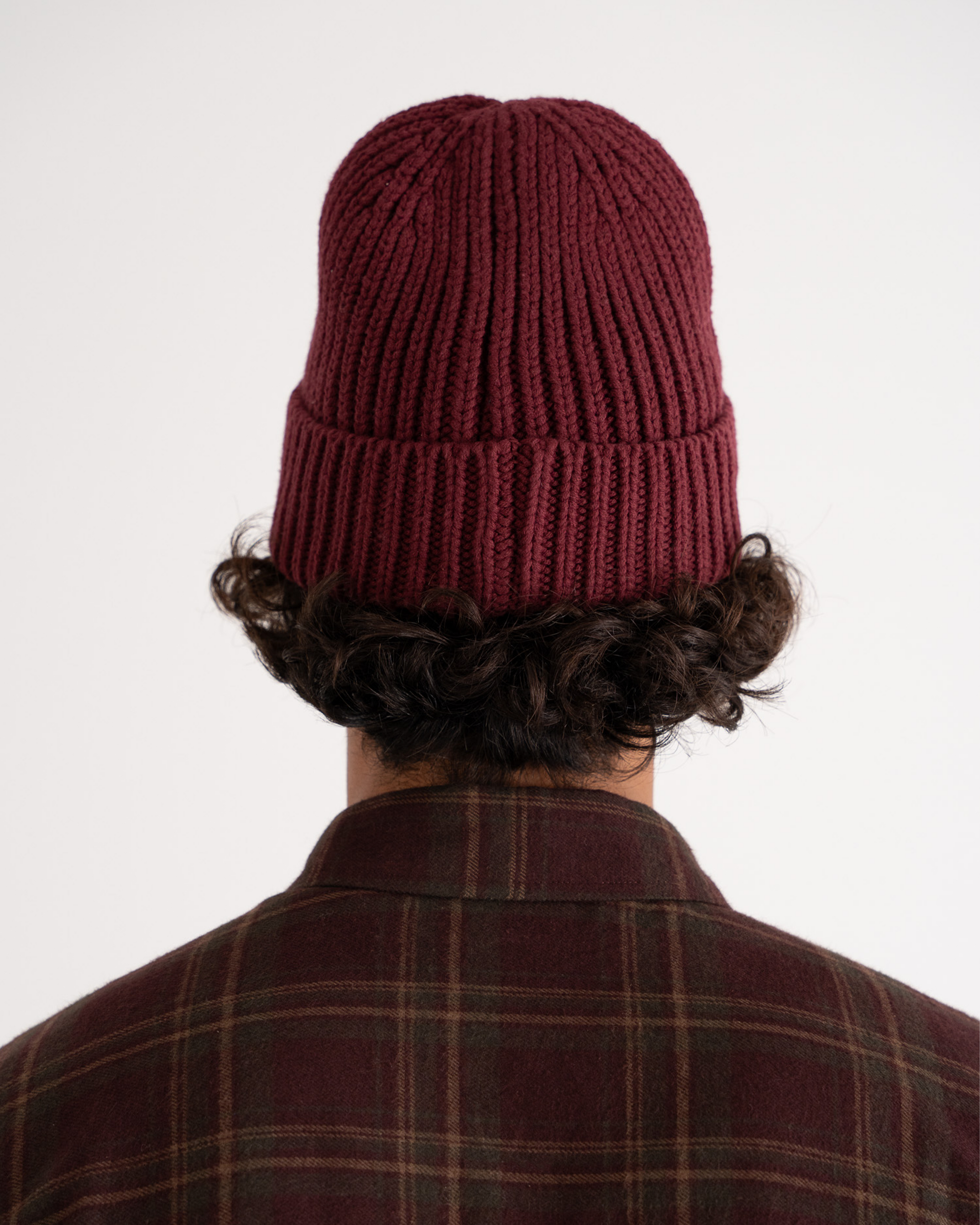 Verdant Reverie Beanie Bordeaux