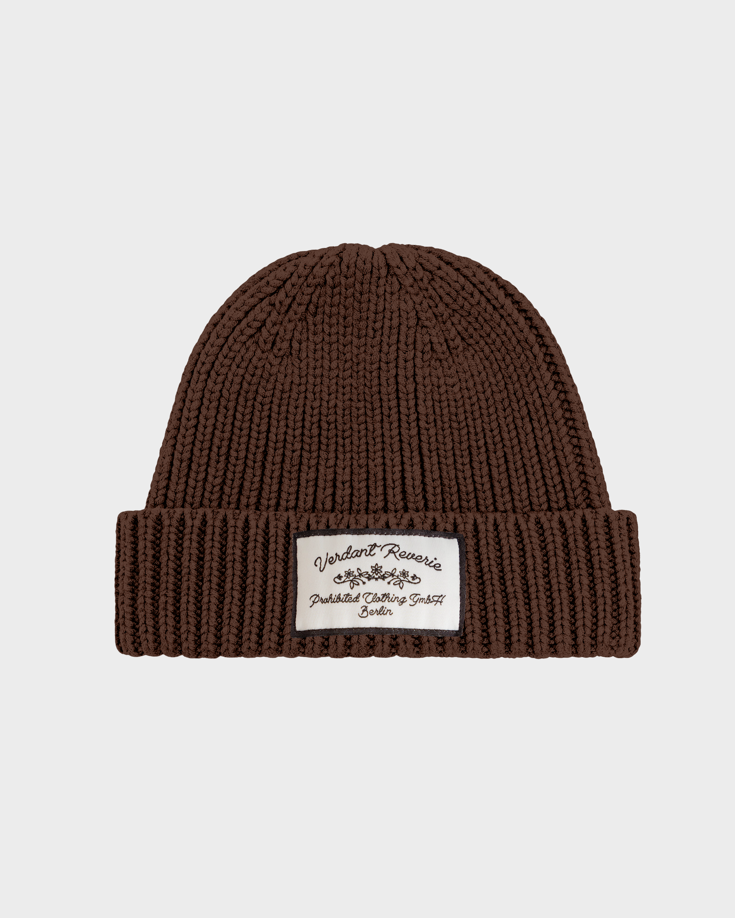 Verdant Reverie Beanie Brown