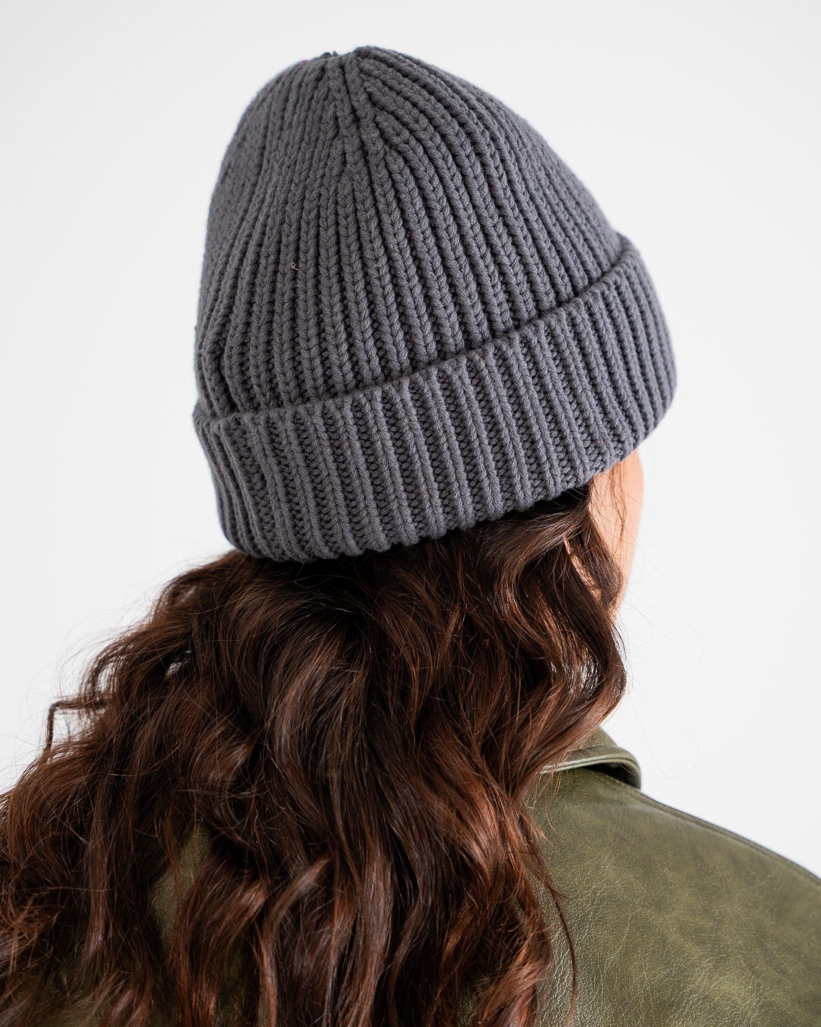 Verdant Reverie Beanie Dark Grey