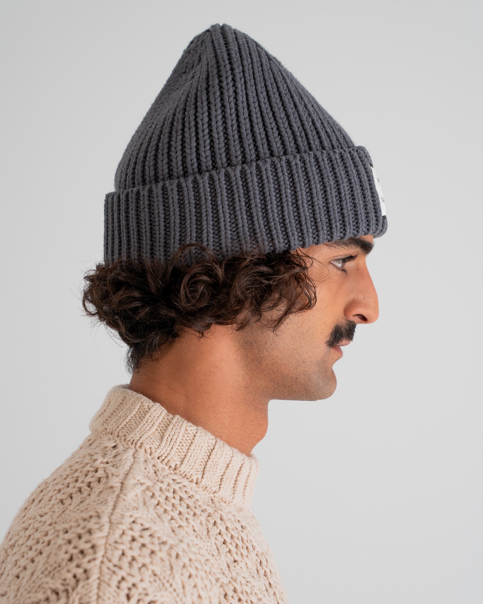 Verdant Reverie Beanie Dark Grey
